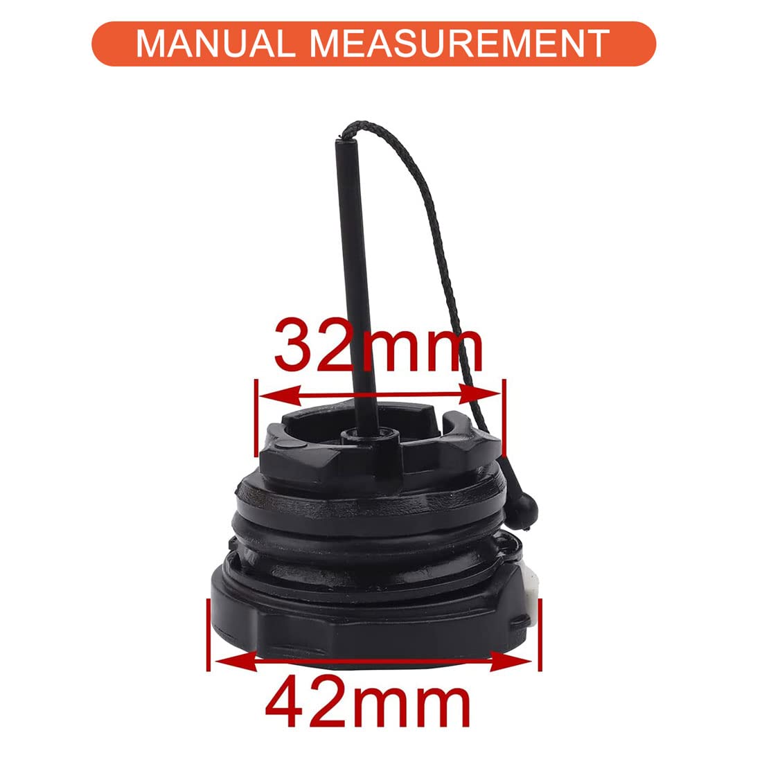 Fuel Cap & Oil Cap for STHIL MS210 MS230 MS240 MS250 MS250C MS260 MS340 MS360 MS360C MS200 MS192T Chainsaw Replace 0000-350-0525 - Image 3