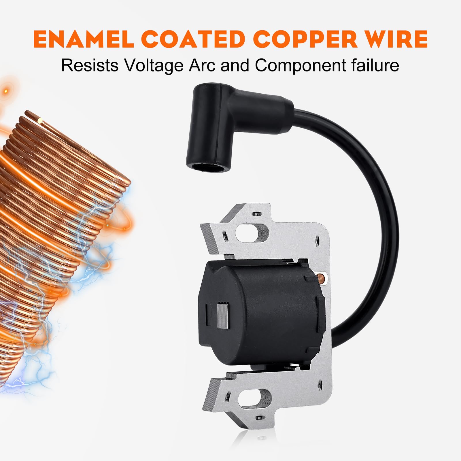 GCV160 Ignition Coil for Honda GC160 GCV190 GC190 Engine HRR216 HRT216 HRN216 HRX217 Lawn Mower Replace 30500-ZL8-004 30500-ZL8-014 30500-Z0J-004 30500-z8b-901 30500-z8b-903 - Image 5