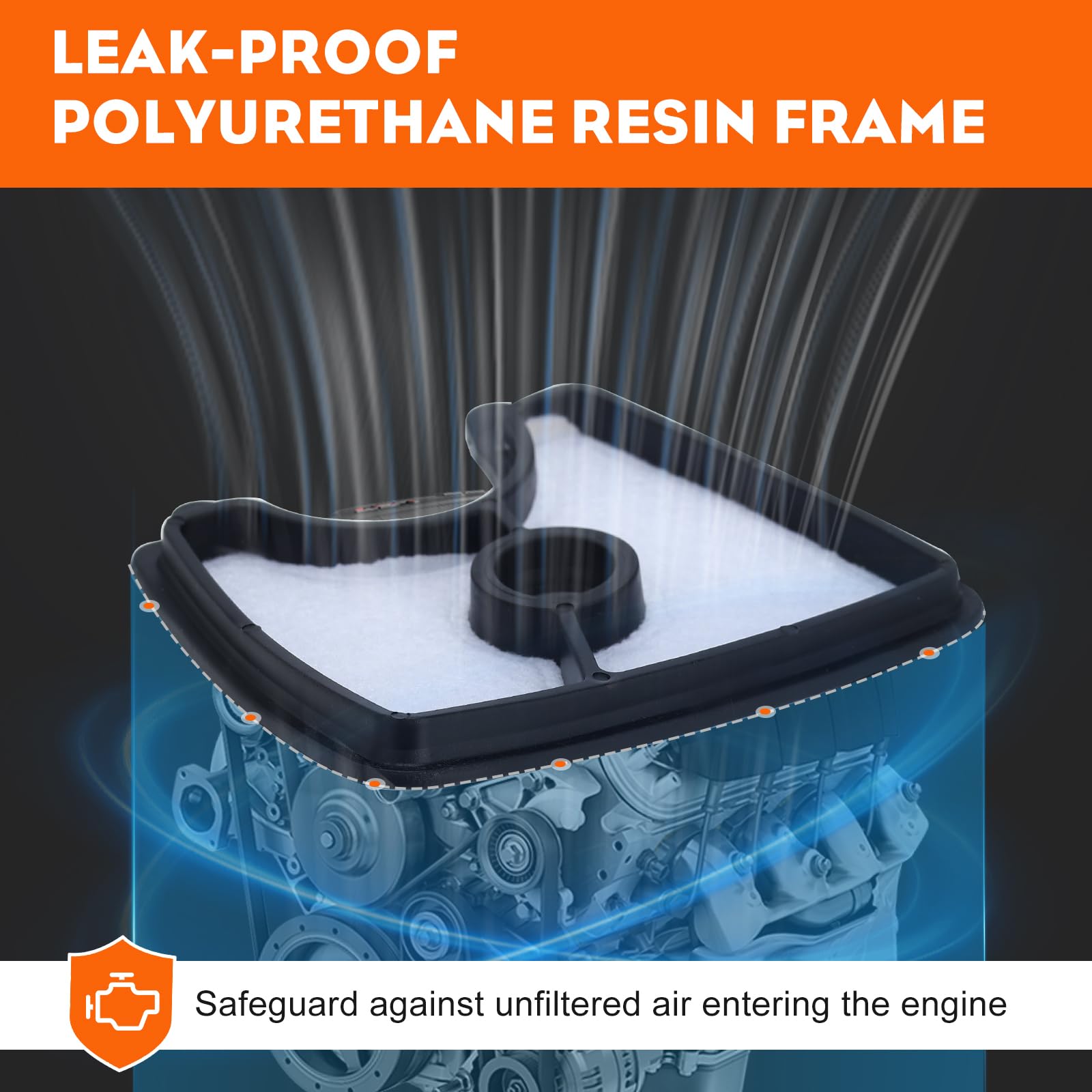 Hipa 125B 545112101 Air Filter 581798001 545081841 Fuel Line Kit for Husq 125B 125BVX 125BX Leaf Blower Jonsered B2126 BV2126 Blower Parts with Primer Bulb Fuel Filter Spark Plug - Image 7