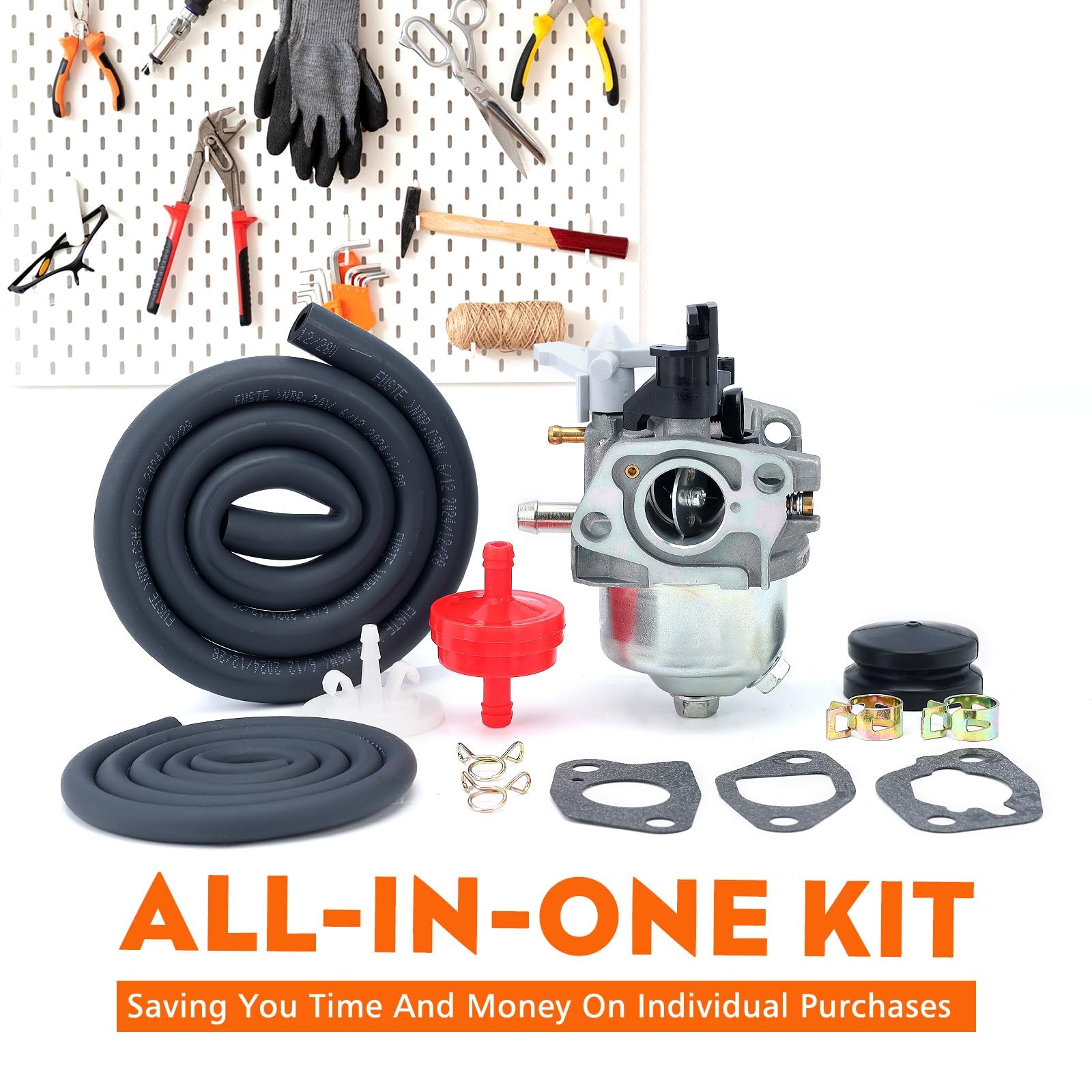 Hipa 127-9008 38744 Toro 721 621 Snow Blower Carburetor Kit Compatible with 38741 38742 38743 38744 38751 Toro Power Clear 621 721 Snowblower Snowthrower Models - Image 3