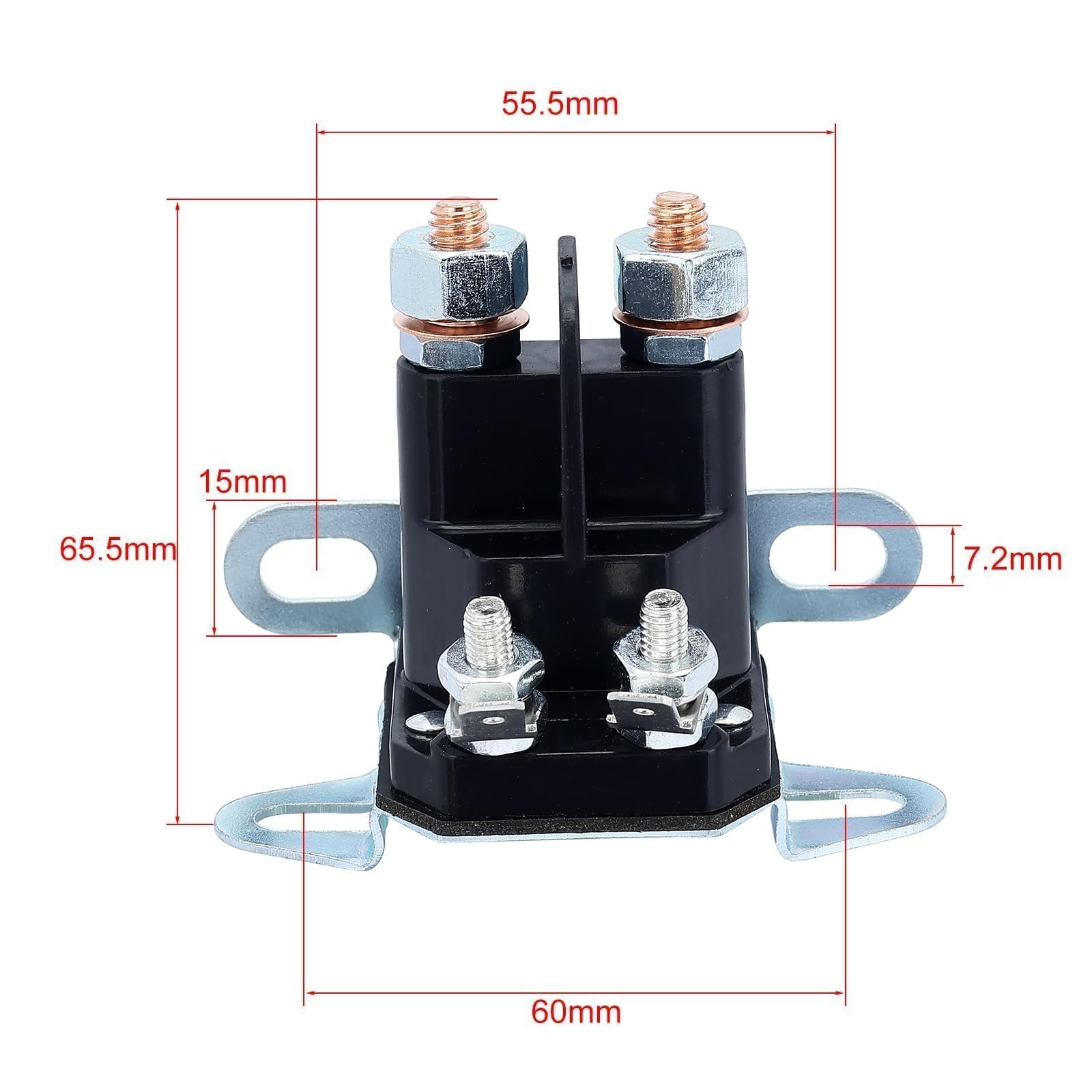 HIPA 146154 145673 Starter Solenoid 4 Pole,12 Volt for Poulan 532145673 Craftsman 175141 178861 168327 Husqvar-na 523146154 532109081 532109946 Lawn Mower Tractor Parts - Image 3