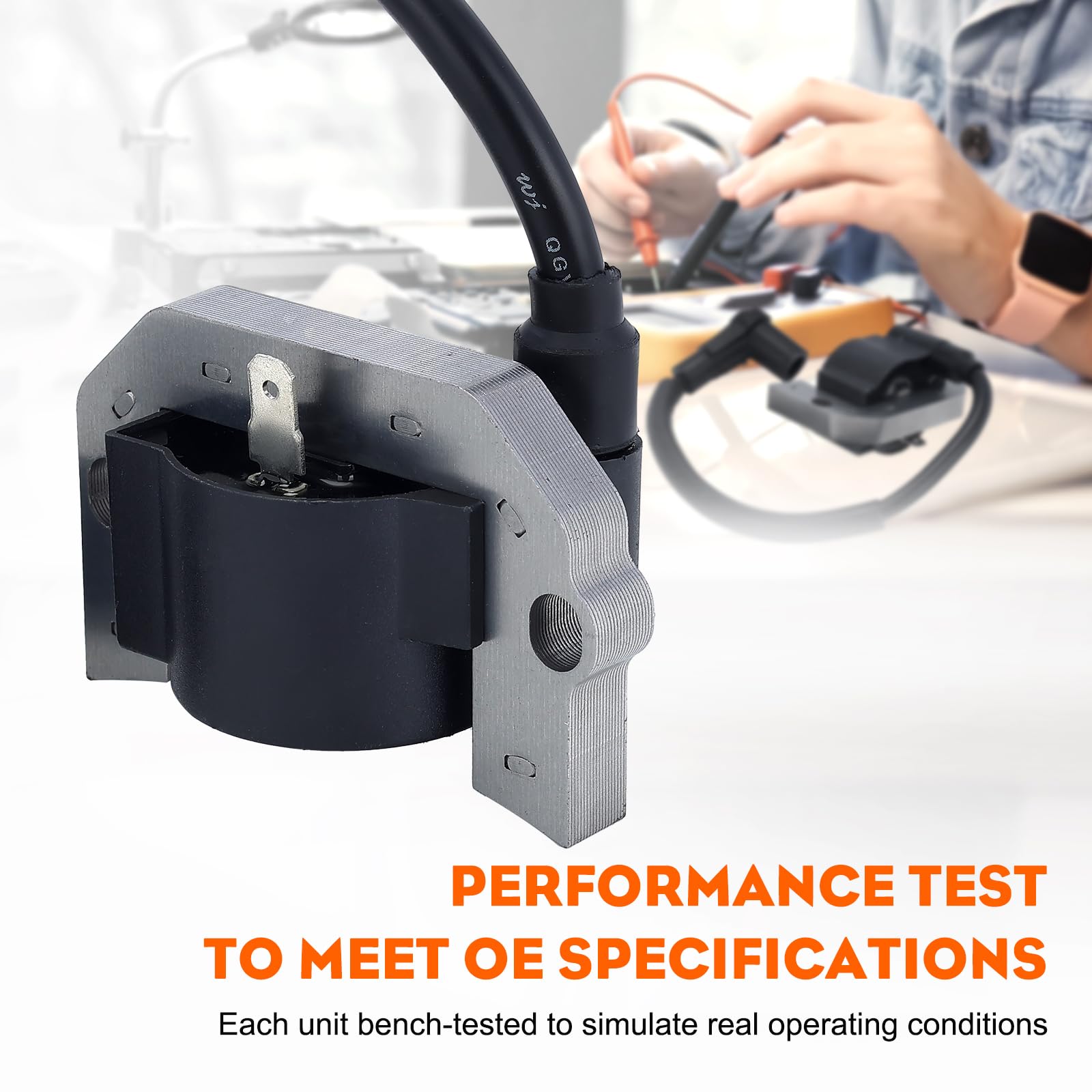 HIPA 21171-7034 Ignition Coil Compatible with Kawasaki FH381V FH430V FH480V FH500V FH531 FH541V FH580V FH601V FH601D FH641V FH641D FH680V FH680D FH721V FH721D - Image 7