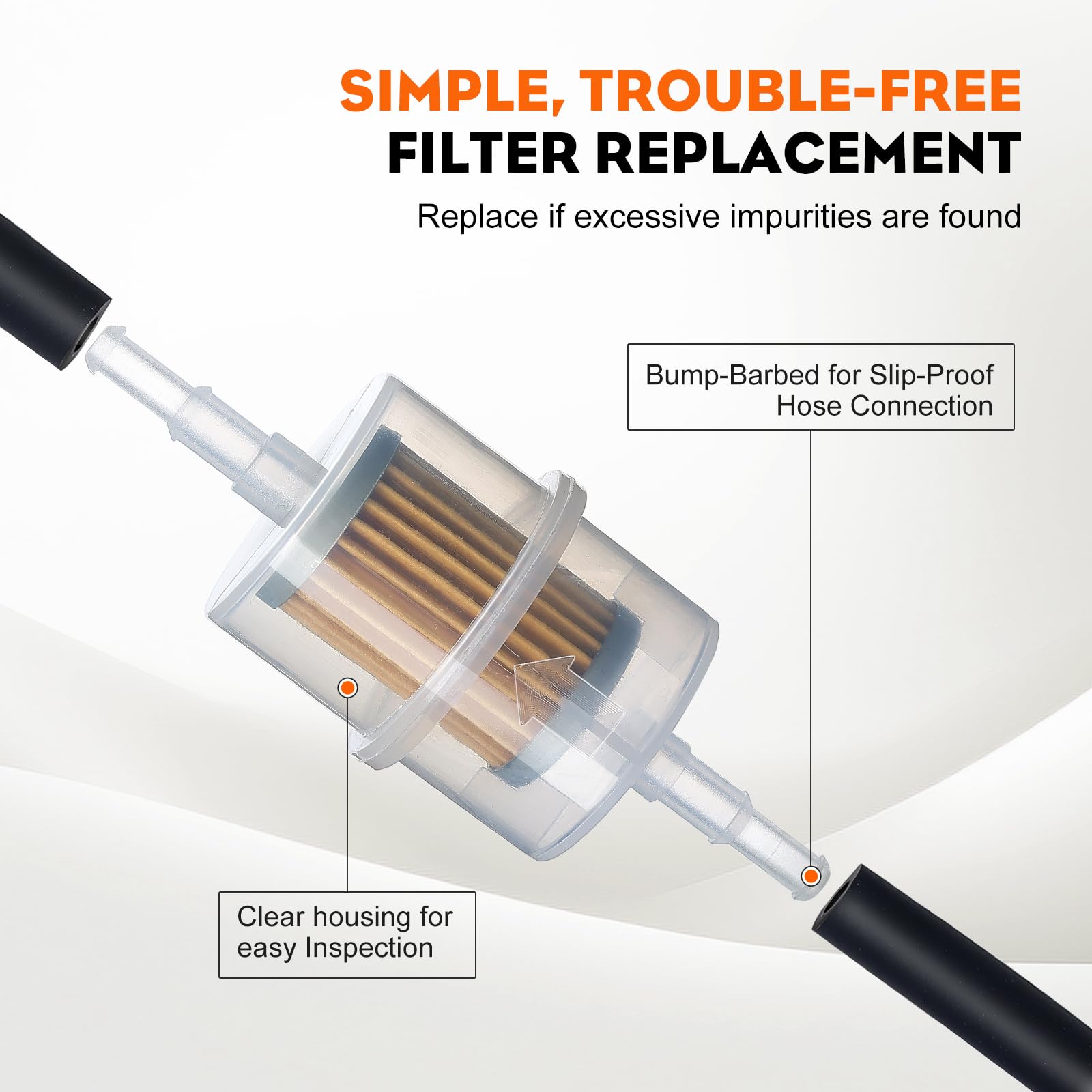 HIPA 24 050 13-S Fuel Filter 15 Micron for Kohler CH20S - CH25S, CH670S CH730S - CH750S LH640S LH685S LH690S LH750S LH755S, SV720S to SV740S 2Pack - Image 6