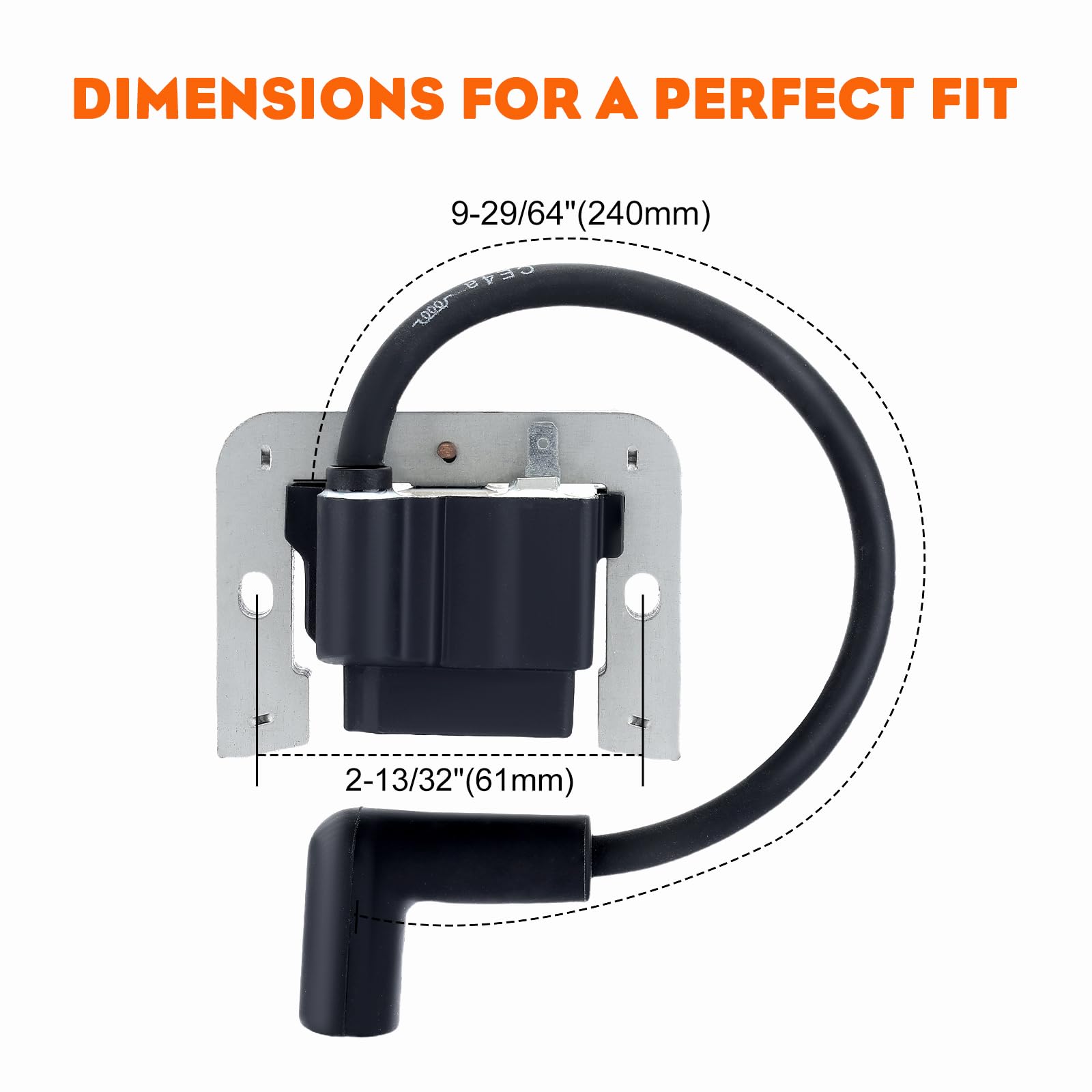 Hipa 24 584 45-S Ignition Coil Replace 24-584-01S Compatible with MIA11292 Kohler CV20 CV22 CV22S CV23 CV25 CV18 CV19 CH18 CH20 CH22 CH23 CH25 Engine - Image 6