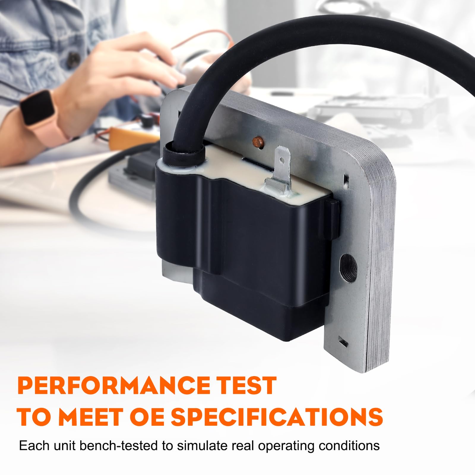 Hipa 24 584 45-S Ignition Coil Replace 24-584-01S Compatible with MIA11292 Kohler CV20 CV22 CV22S CV23 CV25 CV18 CV19 CH18 CH20 CH22 CH23 CH25 Engine - Image 7