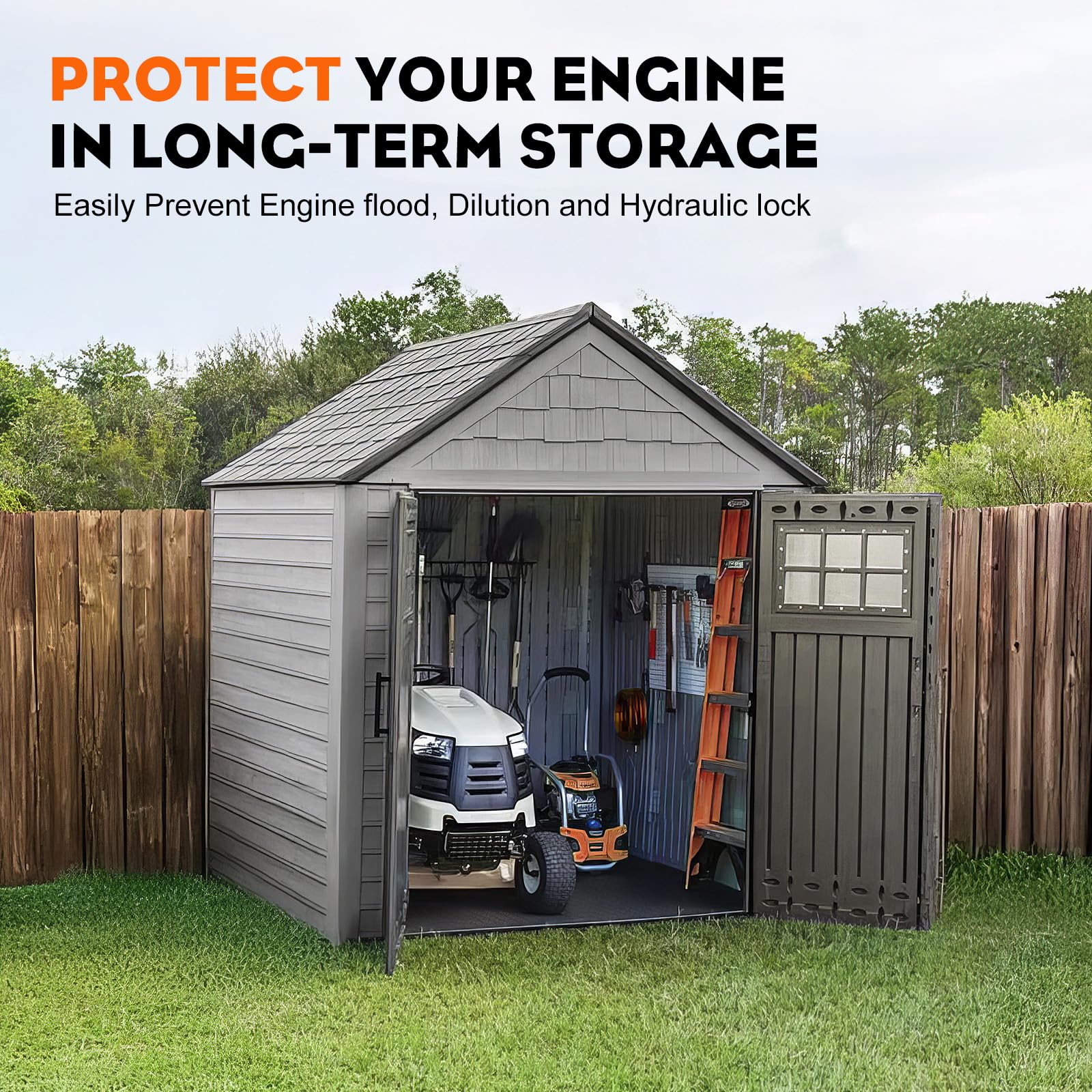 Hipa 310573GS Fuel Valve M10*1.25 Petcock Fuel Tank Shut Off Valve Replace for Brigs Straton 189133GS Generator Fuel Valve - Image 9