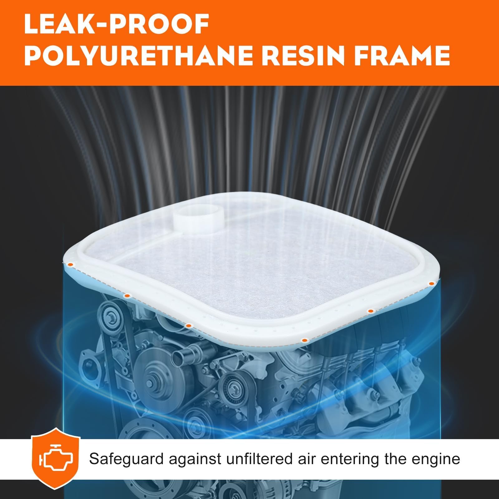 Hipa 528074701 BCZ2660TS Air Filter for RedMax BCZ230TS BCZ3060TS HTZ2460 BCZ2460S BCZ2650S BCZ3050S CHTZ2460 BCZ2450S Red Max Trimmer Brushcutter Replace 587930701 with Spark Plug Primer Bulb - Image 7