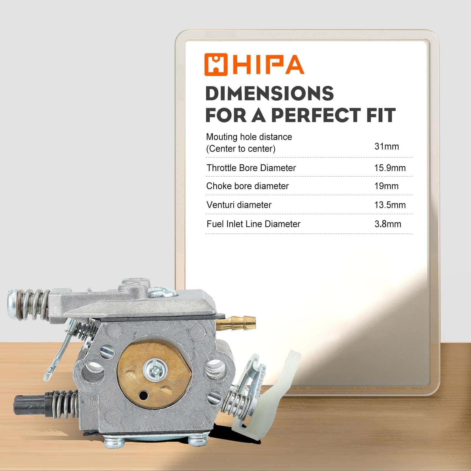 Hipa 55 51 Rancher Carburetor Ignition Coil Air Filter Kit for Husq Rancher 51 55 50 Chainsaw Parts Replace WT-170-1 503281504 Carb 544018401 Coil 5503608301 Air Filter Rebuild Kit - Image 4