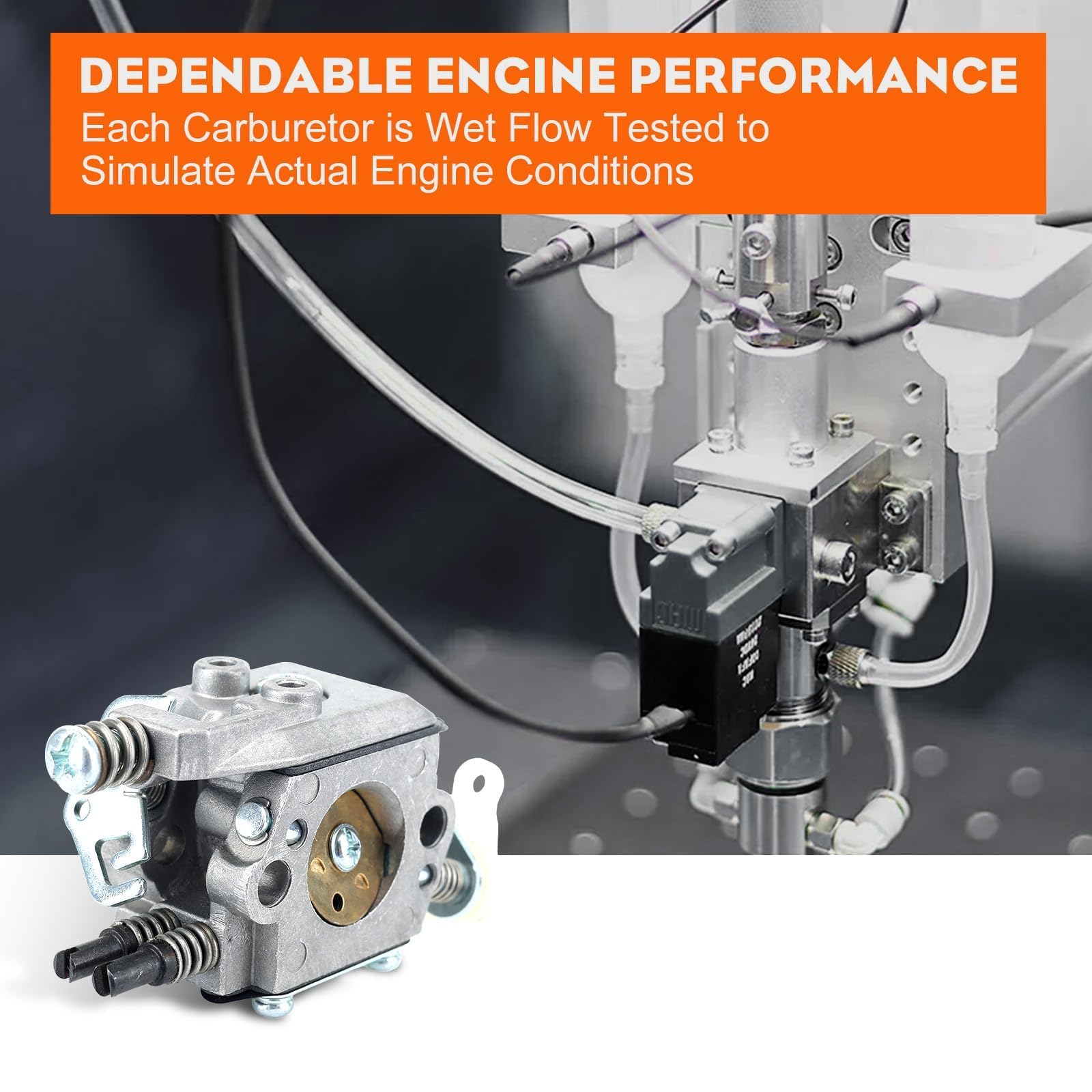 Hipa 55 51 Rancher Carburetor Ignition Coil Air Filter Kit for Husq Rancher 51 55 50 Chainsaw Parts Replace WT-170-1 503281504 Carb 544018401 Coil 5503608301 Air Filter Rebuild Kit - Image 8