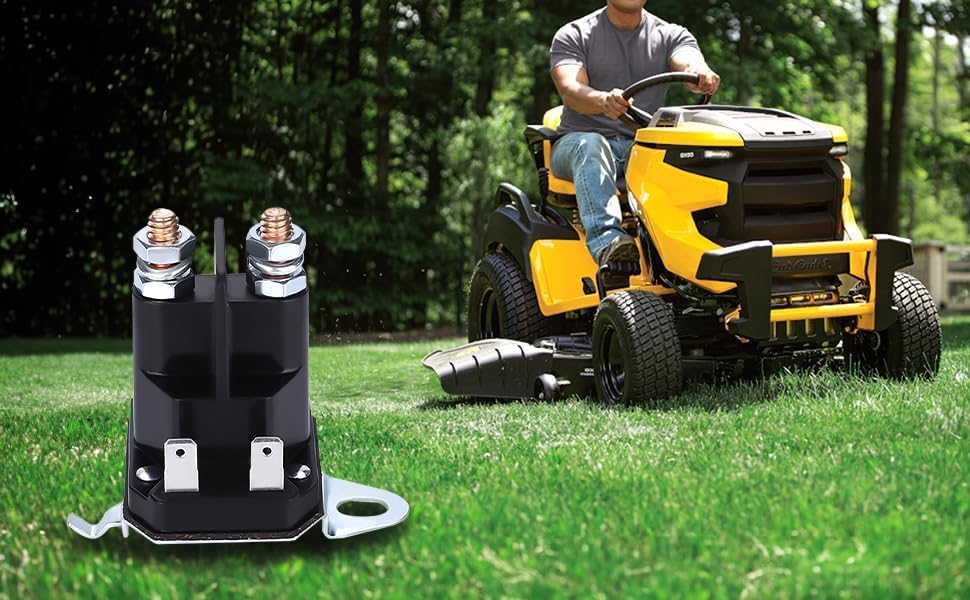 Hipa 582042801 192507 Starter Solenoid for Hus-qvarna Craftsman YS4500 LT2000 YT3000 582042802 532192507 Riding Lawn Mower Tractor 12V 4 Post Parts - Image 5