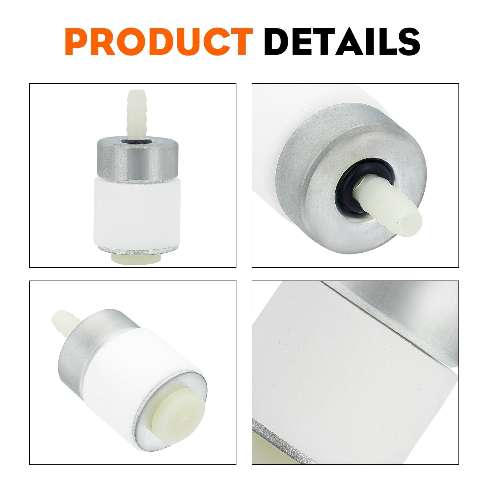 HIPA 791-182353 Fuel Line Kit for MTD Troy-Bilt TB144 TB26CO TB26TB TB415CS TB465SS TB475SS TB490BC Yard Man YM141 YM21SS YM26BC YM26CO YM26CS YM260CS Trimmer with Primer Bulb Tune Up Kit - Image 7