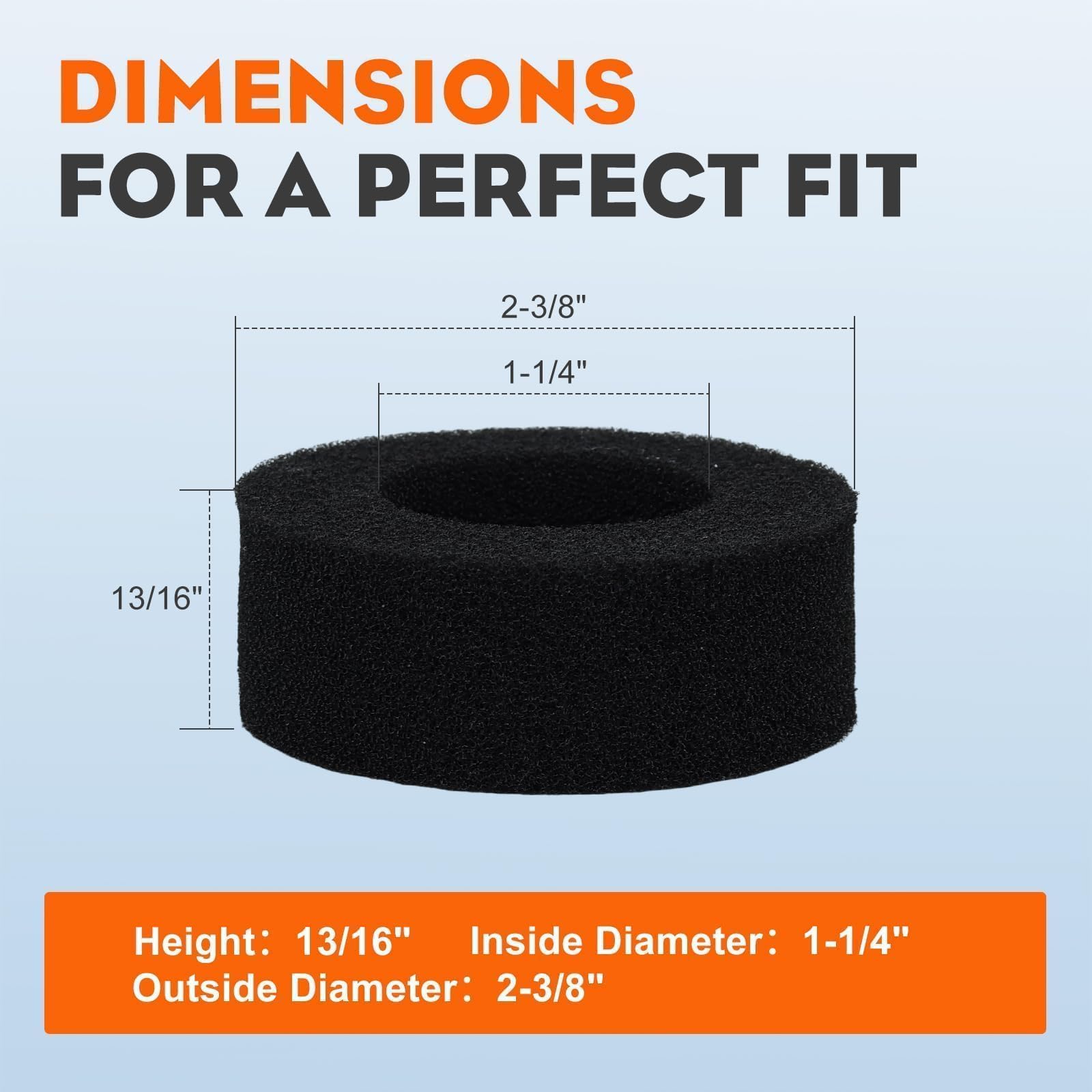 Hipa 791-682039 Fuel Line for Ryobi MTD Craftsman Ryobi 725R Air Filter 700r 725r 775r 791-180350 4 Sizes Assoreted Fuel Line Hose for Poulan Craftman Chiansaw String Trimmer Chiansaw Blower - Image 9