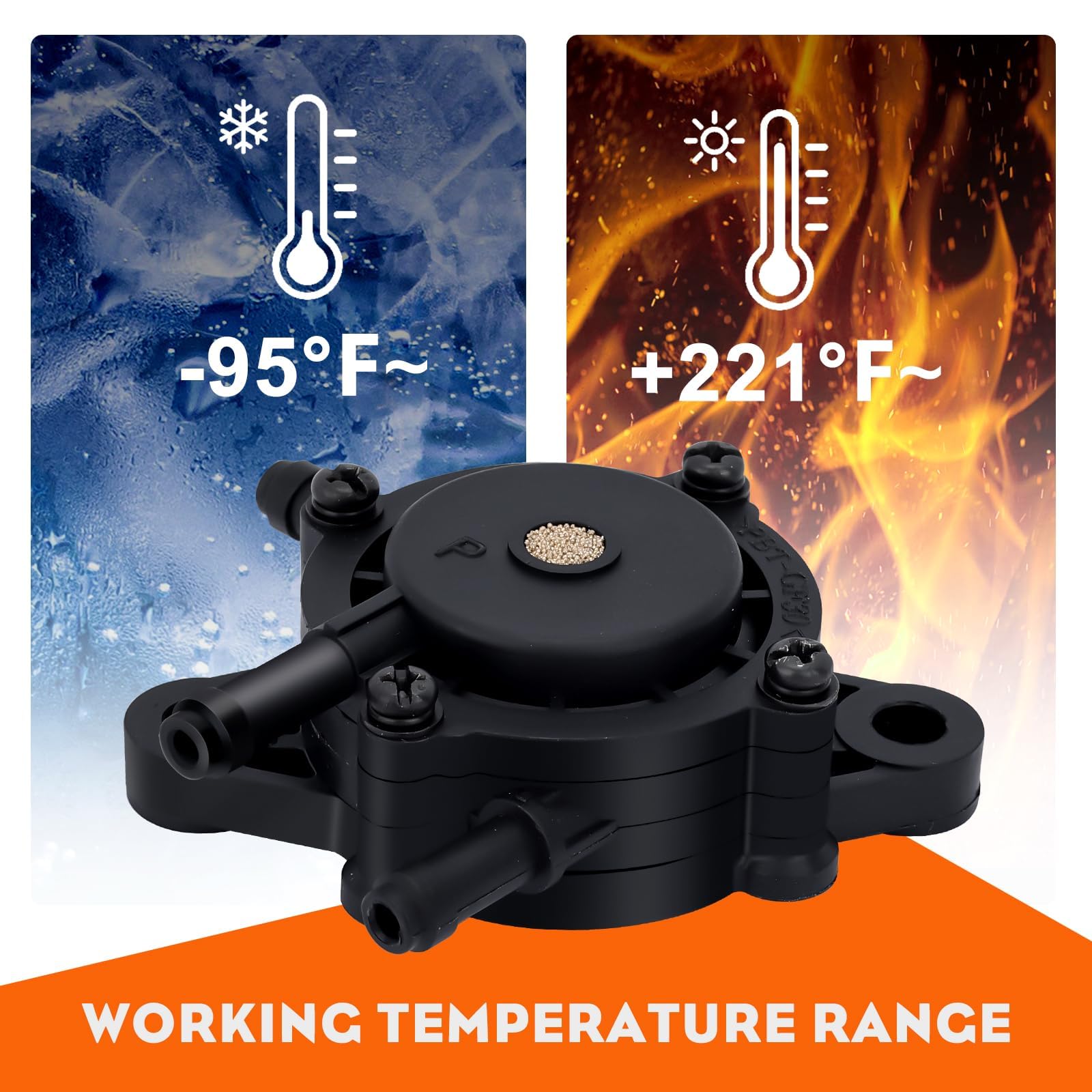 Hipa 808492 808656 Fuel Pump for 491922 691034 692313 Cub Cad LTX1046VT LTX1050VT SLTX1054VT LTX1046 LTX1050 SLTX1054 GT1222 Lawn Mower - Image 6