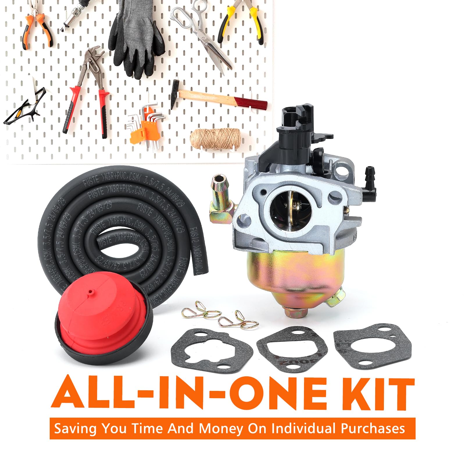 Hipa 951-05444 Carburetor Kit for Huayi 170SD 175SC Troy Bilt MTD Cub Cade 675-WU 243CC Snow Blower Thrower Engine Models 651-05444 Carb - Image 3