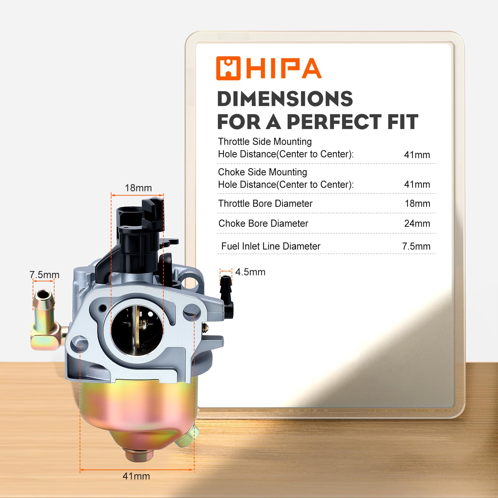 Hipa 951-05444 Carburetor Kit for Huayi 170SD 175SC Troy Bilt MTD Cub Cade 675-WU 243CC Snow Blower Thrower Engine Models 651-05444 Carb - Image 8