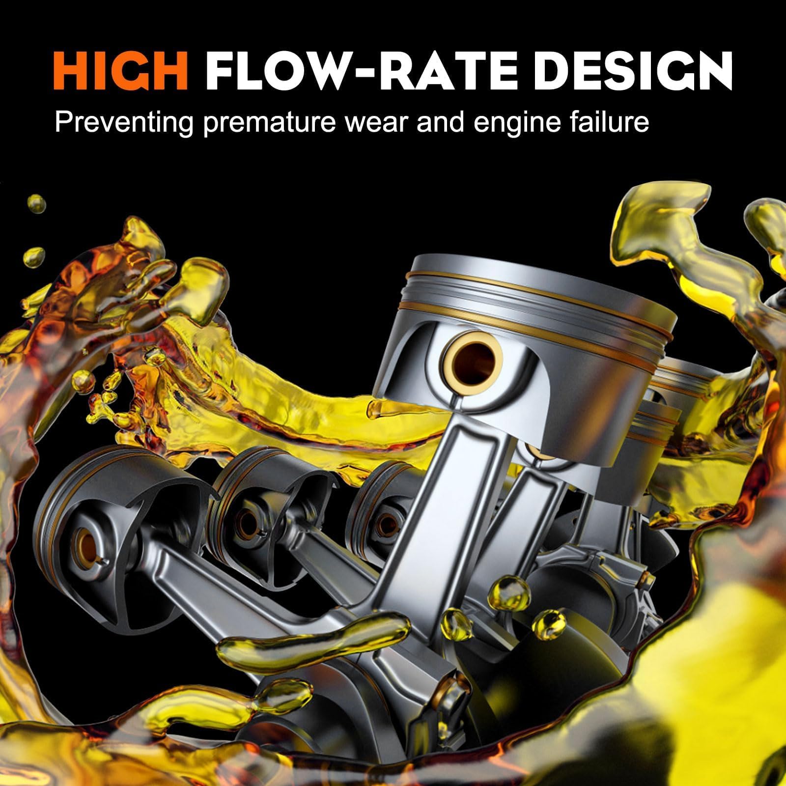 Hipa 951-12690 Oil Filter for MTD 751-12690 334299 4P90HU 4P90HUA 4P90HUB 4P90JHA Craftsman LT1500 LT3800 LT4200 R1000 T1000 T1200 Cub Cadet and Troy-Bilt XT1 XT2 Lawn Mower Engine - Image 7