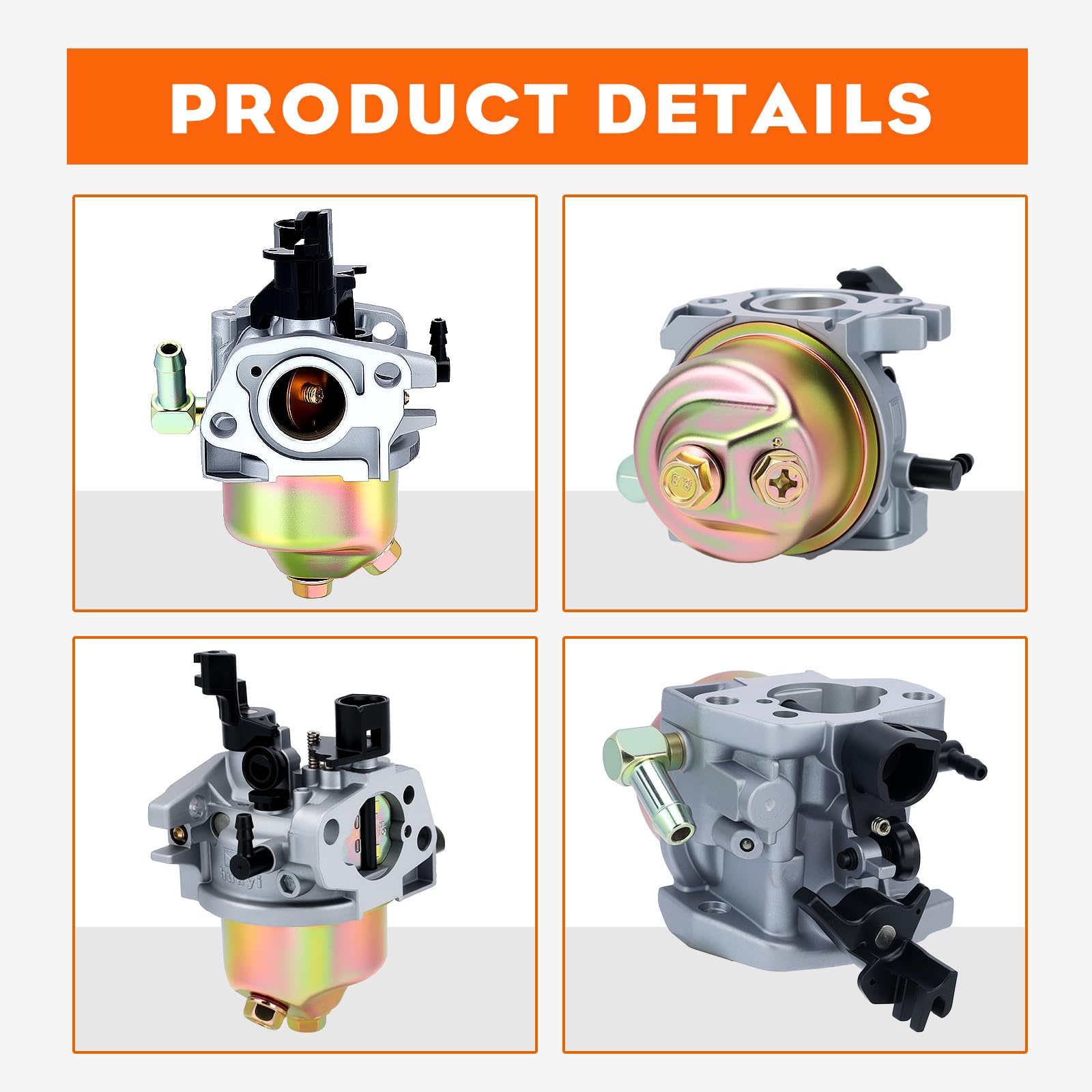 Hipa 951-15236 Carburetor for Troy Bilt Storm 2410 31BS6BN2711 670-WU 270-WU 208CC Snow Blower Thrower Engine Models Replace 751-15236 789845 Carb - Image 3