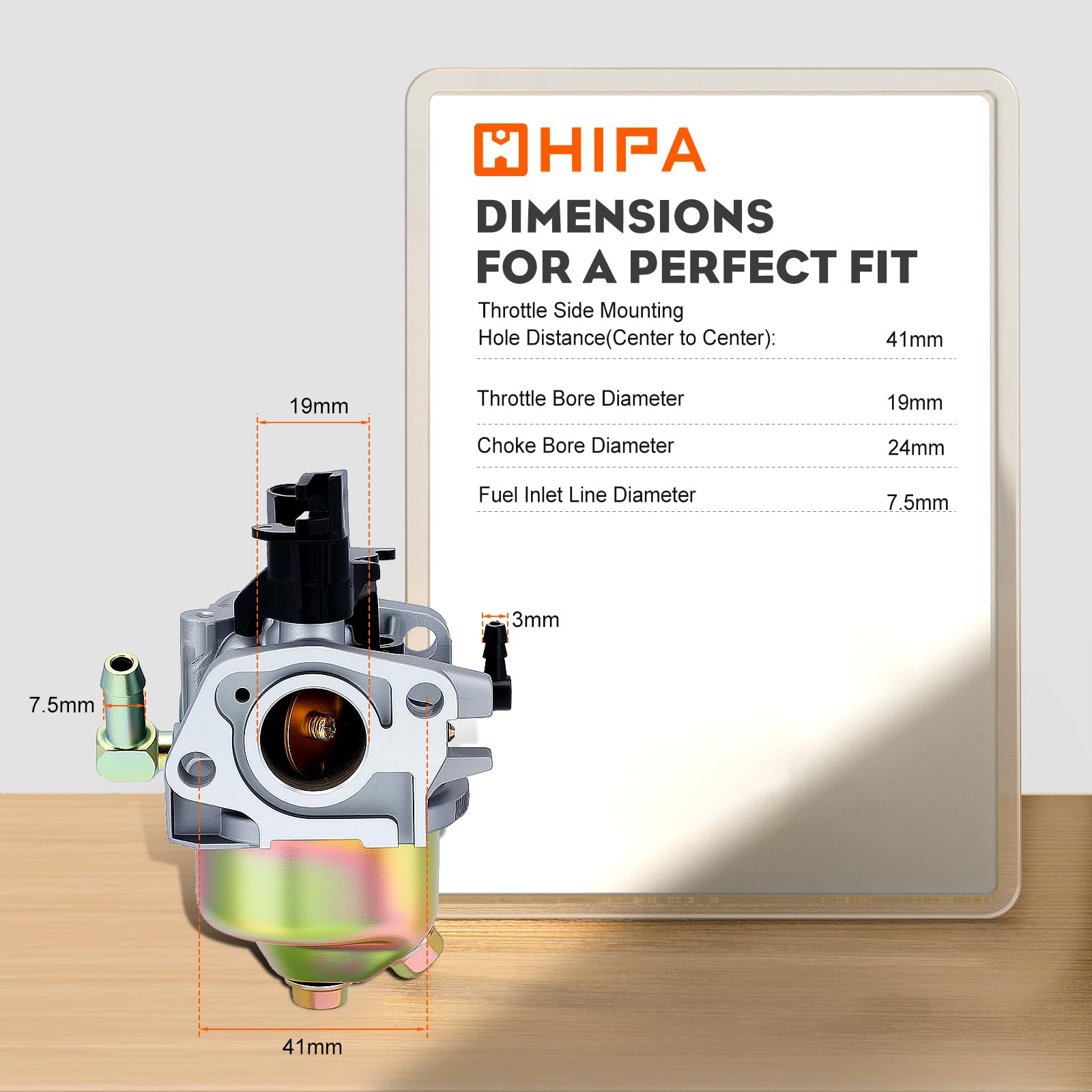 Hipa 951-15236 Carburetor for Troy Bilt Storm 2410 31BS6BN2711 670-WU 270-WU 208CC Snow Blower Thrower Engine Models Replace 751-15236 789845 Carb - Image 7