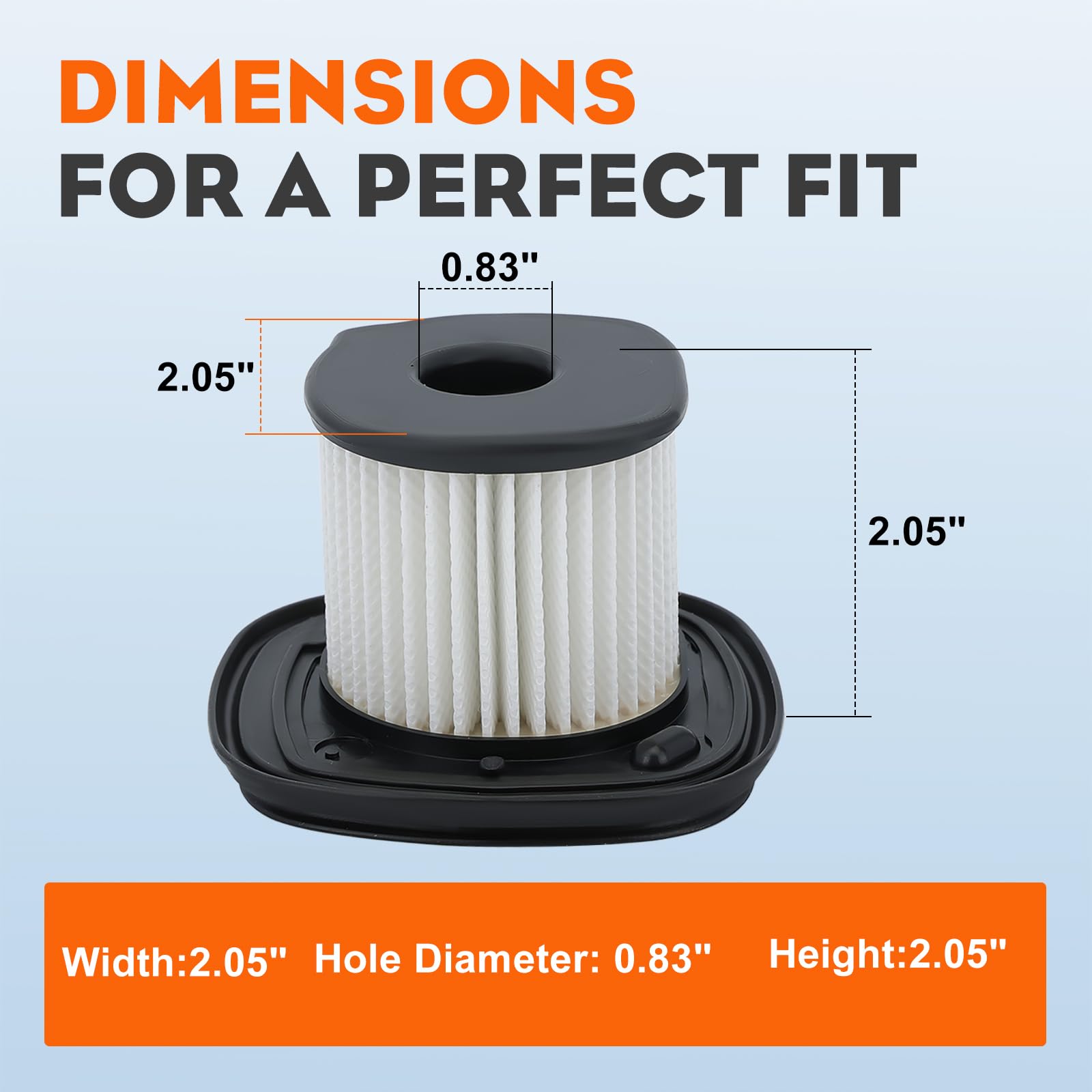 Hipa BG86 Air Filter for S-tihl BG86C BG 86 SH86 SH86C Leaf Blower Parts 4241-140-4400 4241-140-4403 with Spark Plug Fuel Filter Tune Up Kit - Image 6