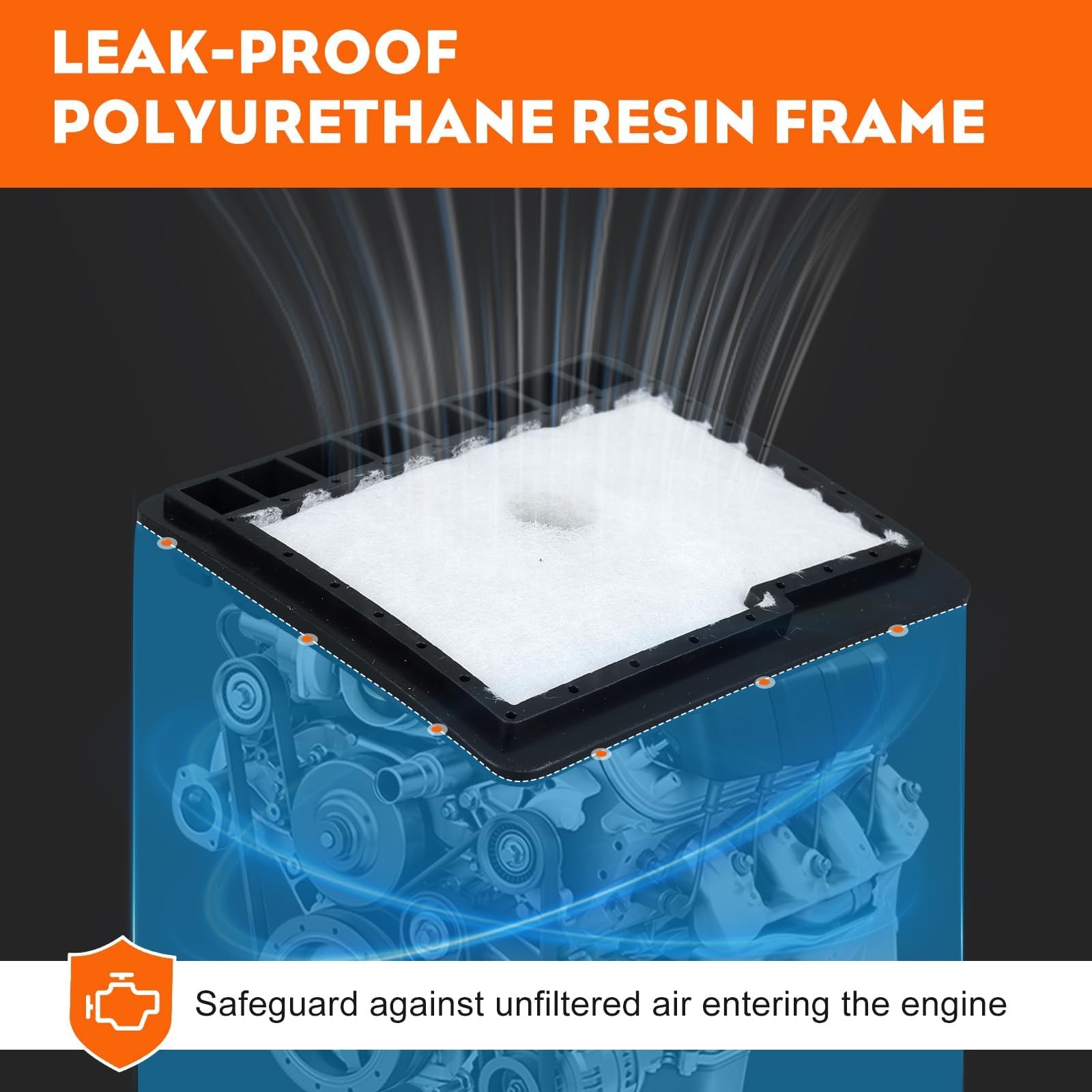 Hipa 13031039132 Air Filter Kit for Echo CS-300 CS-301 CS-305 CS-306 CS-340 CS-341 CS-345 CS-346 CS-3000 CS-3400 CS-3450 Chainsaw 13031039131 Fuel Filter - Image 7