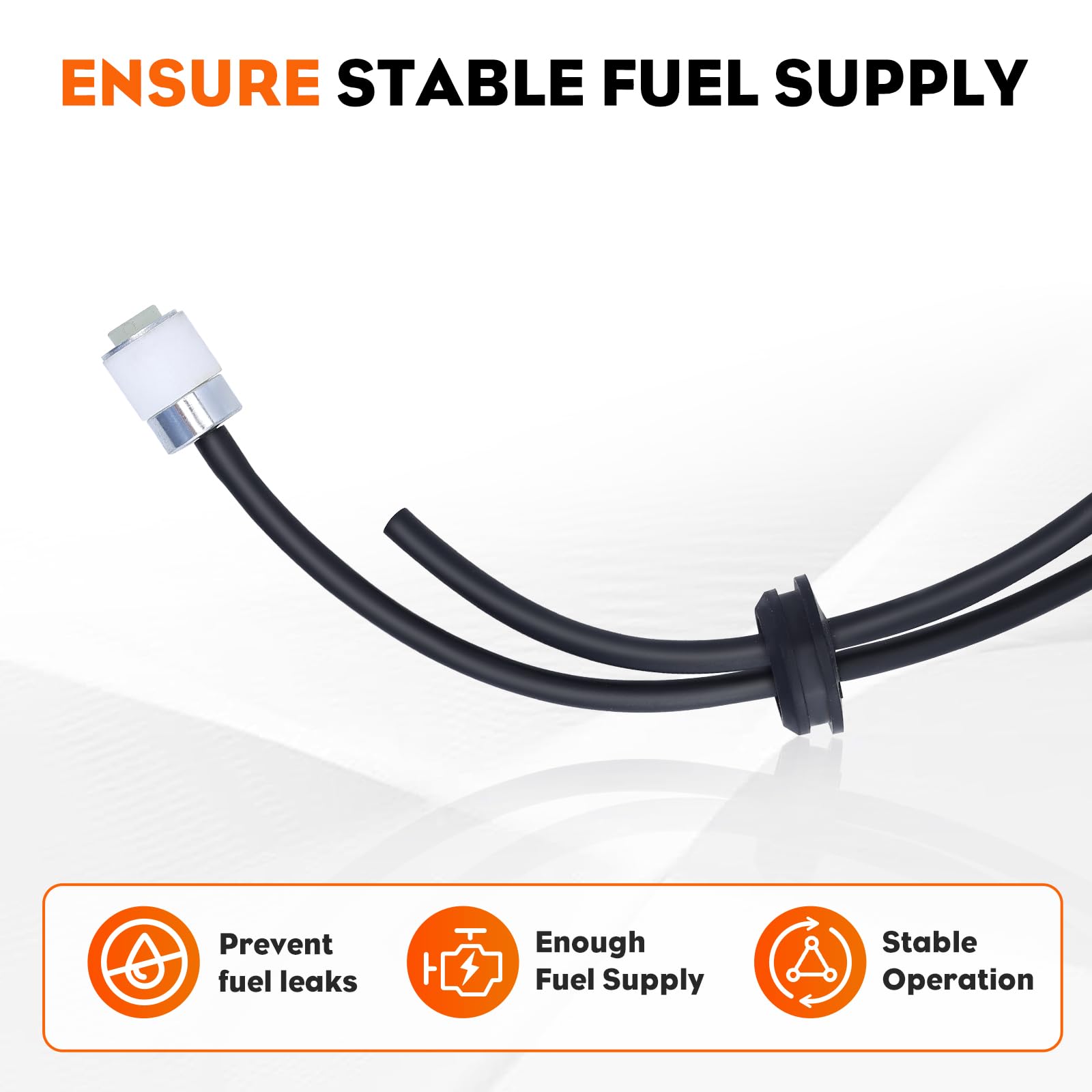 Hipa Fuel Line Primer Bulb Kit for RedMax EB4300 EB4401 EBZ4800 EBZ4800RH EB6200 EBZ5000 EBZ5000Q EBZ5000RH Leaf Blower Trimmer Model Fuel Line Kit Parts Pack of 2 - Image 4