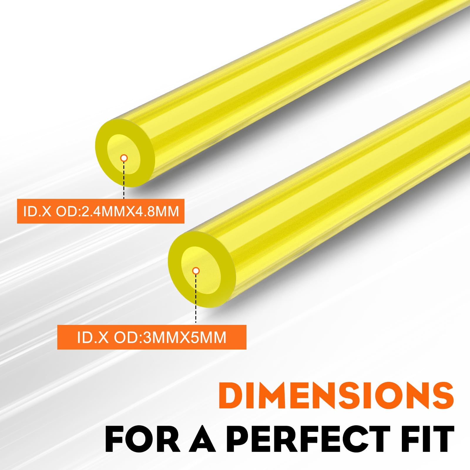 Hipa Fuel Line with Primer Bulb for Husqvarna Chainsaw 235 236 240 340 345 350 353 440 445 450 460 Trimmer Weedeater 123L 225 232L 227L 240L 322L 323 325 326 125B 125BVX Blower 503936601 - Image 4