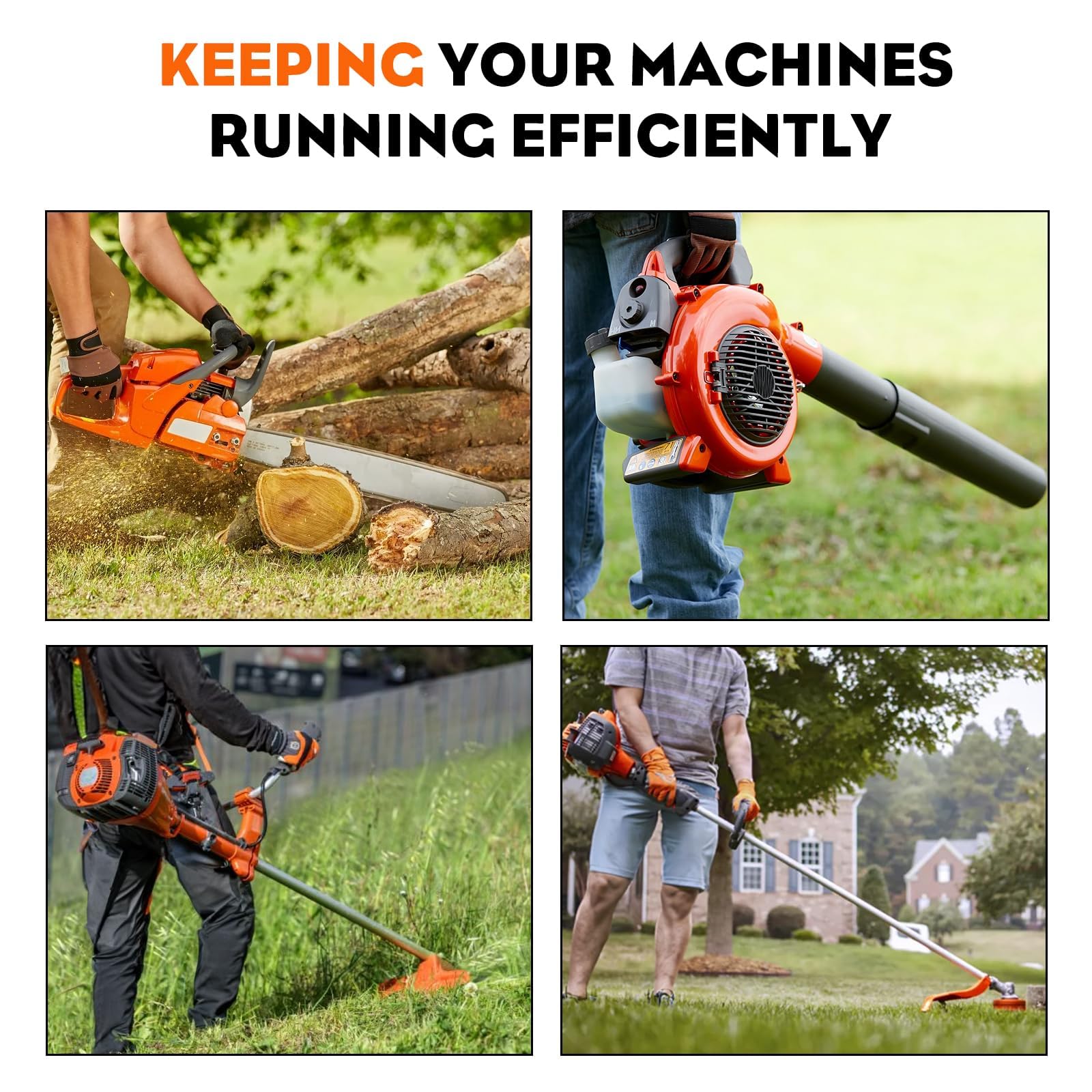 Hipa Fuel Line with Primer Bulb for Husqvarna Chainsaw 235 236 240 340 345 350 353 440 445 450 460 Trimmer Weedeater 123L 225 232L 227L 240L 322L 323 325 326 125B 125BVX Blower 503936601 - Image 7