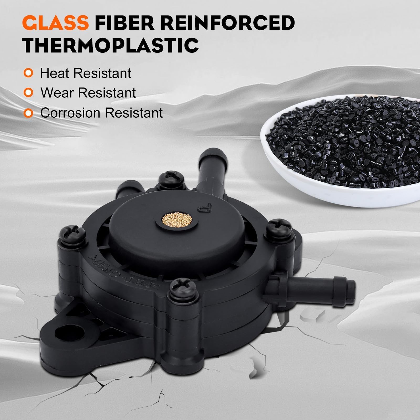 Hipa Fuel Pump for John Deer LA110 LA115 LA145 LA105 LA120 LA125 LA130 LA135 LA140 LA150 LA155 LA165 LA175 Lawn Mower Replace LG808656 M138498 M145667 - Image 5