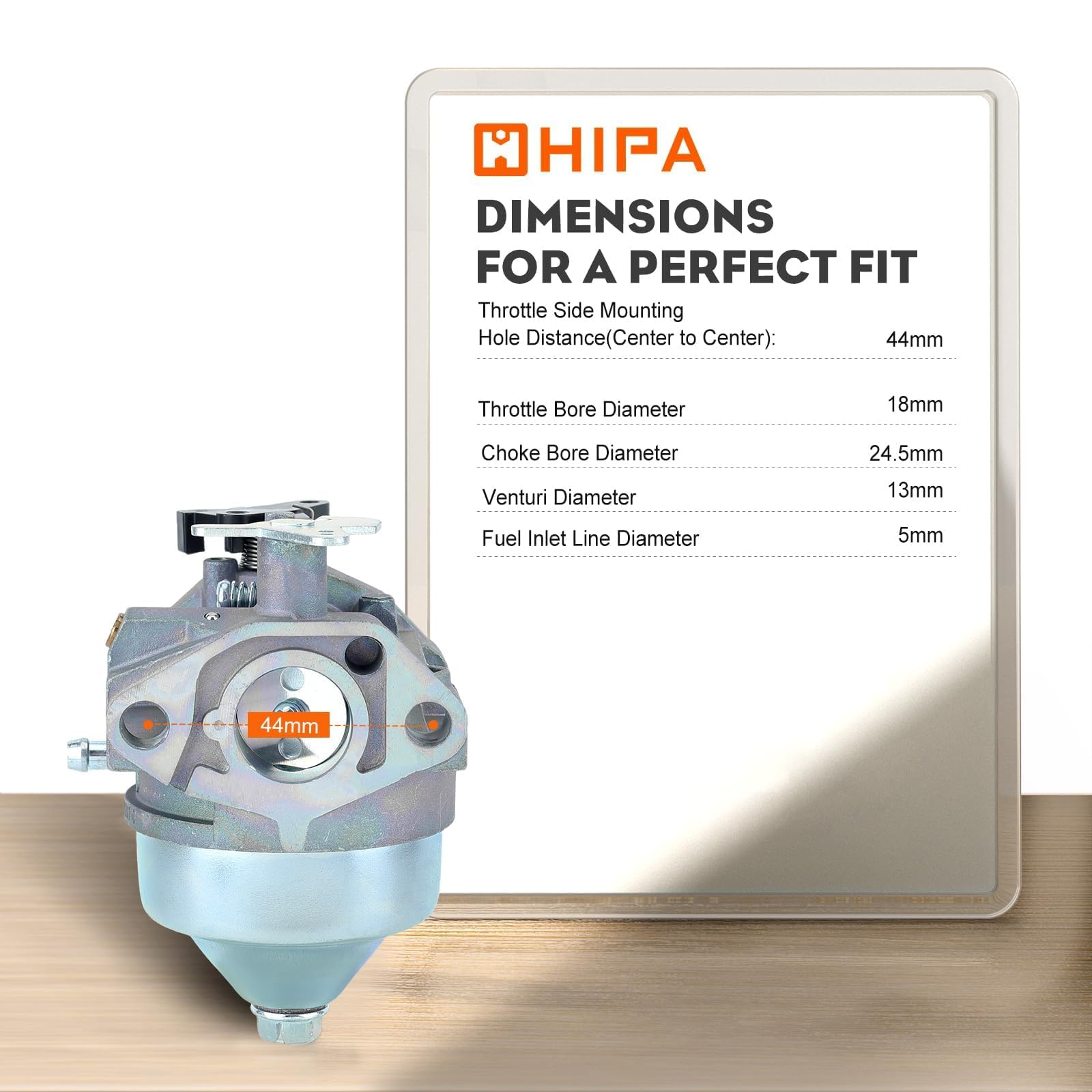 HIPA GCV190 HRX217 Carburetor for Honda GCV 190 GCV190LA GCV190A Engine HRX 217 HRB217 HRX217K1 HRX217K2 Lawn Mower Replace 16100-Z0Y-813 Pressure Washer - Image 8