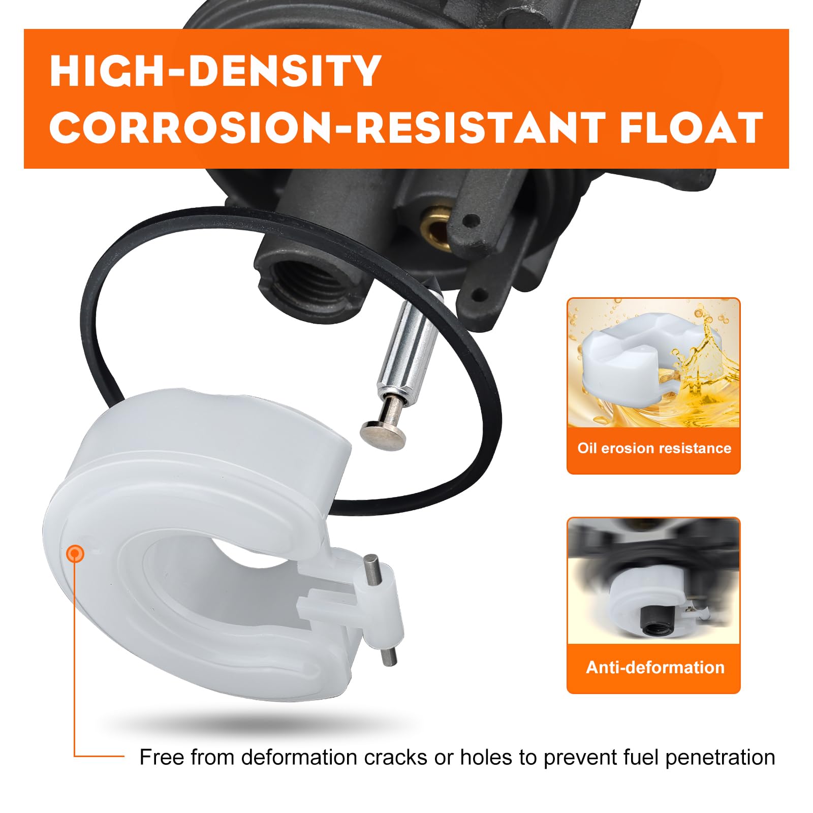 Hipa 951-15236 Carburetor for Troy Bilt Storm 2410 31BS6BN2711 670-WU 270-WU 208CC Snow Blower Thrower Engine Models Replace 751-15236 789845 Carb - Image 6