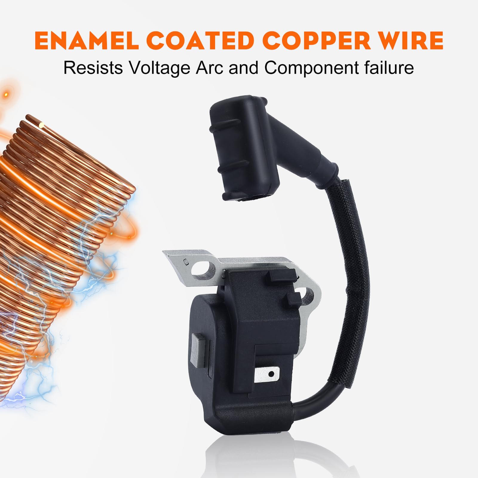 HIPA MS170 Ignition Coil for Sthl 017 018 MS180 MS180C 018C Chainsaw 2003 and 2013 with Spark Plug Replace 1130 400 1302 - Image 5