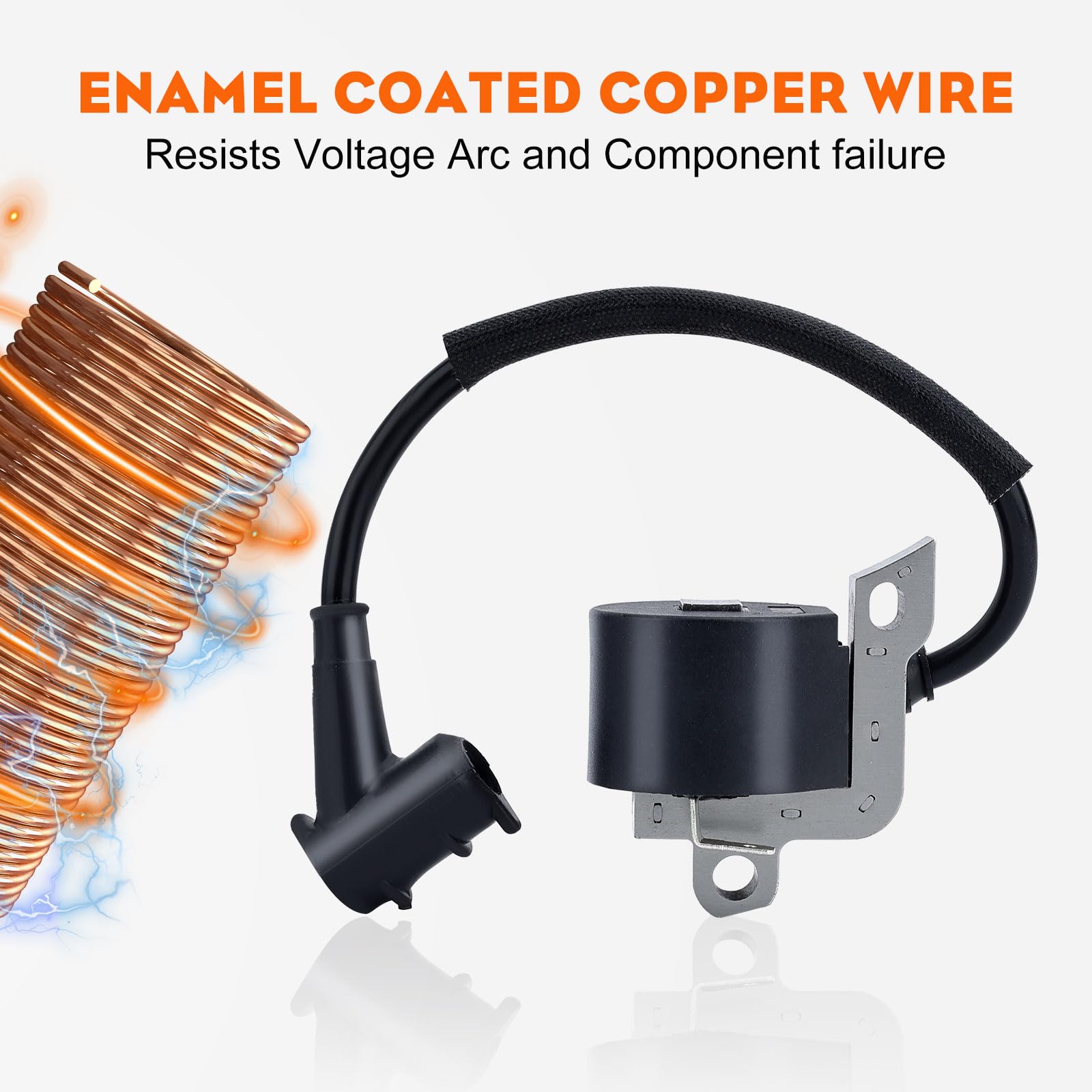 Hipa MS290 029 Ignition Coil for STHIL 026 028 034 036 038 039 MS310 MS260 MS290 MS360 MS390 Chainsaw Parts Replace 0000 400 1300 with Spark Plug - Image 3