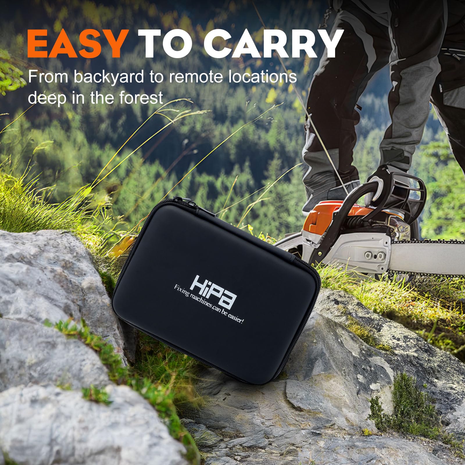 Hipa Pack-of-14 Carburetor Adjustment Tool Ignition Coil Spark Tester for 2-Cycle Small Engine Compatible with Poulan STIHL Echo Ryobi Troy Bilt Trimmer Leaf Blower Weedeater Chainsaw - Image 4