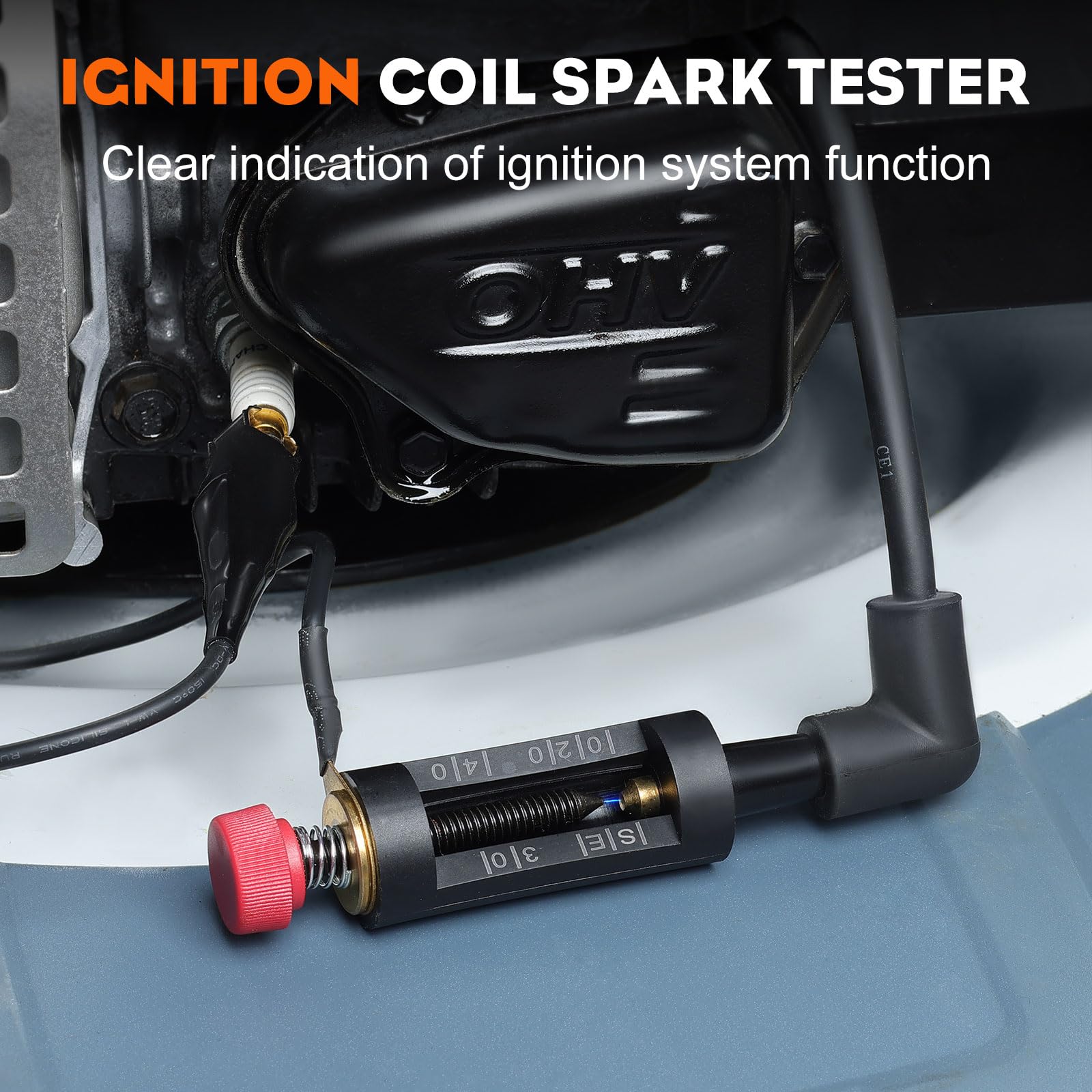 Hipa Pack-of-14 Carburetor Adjustment Tool Ignition Coil Spark Tester for 2-Cycle Small Engine Compatible with Poulan STIHL Echo Ryobi Troy Bilt Trimmer Leaf Blower Weedeater Chainsaw - Image 6