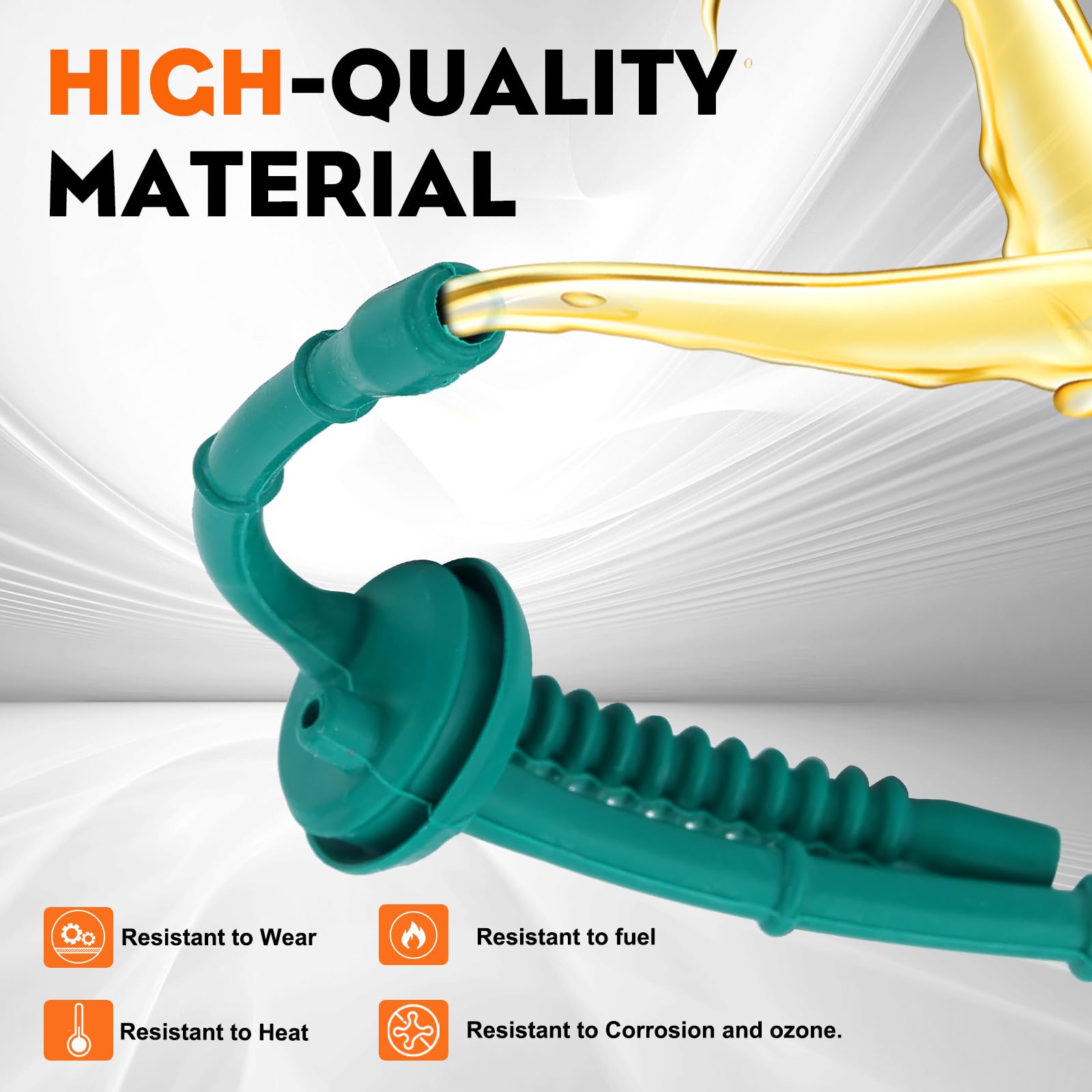 HIPA (Pack of 2) 4140 358 7702 Fuel Line + Fuel Filter Primer Bulb for STHIL FS38 FS45 FS46 FS55 KM55 HL45 MM55 FS100 FS110 FS130 Trimmer Weed Eater - Image 5