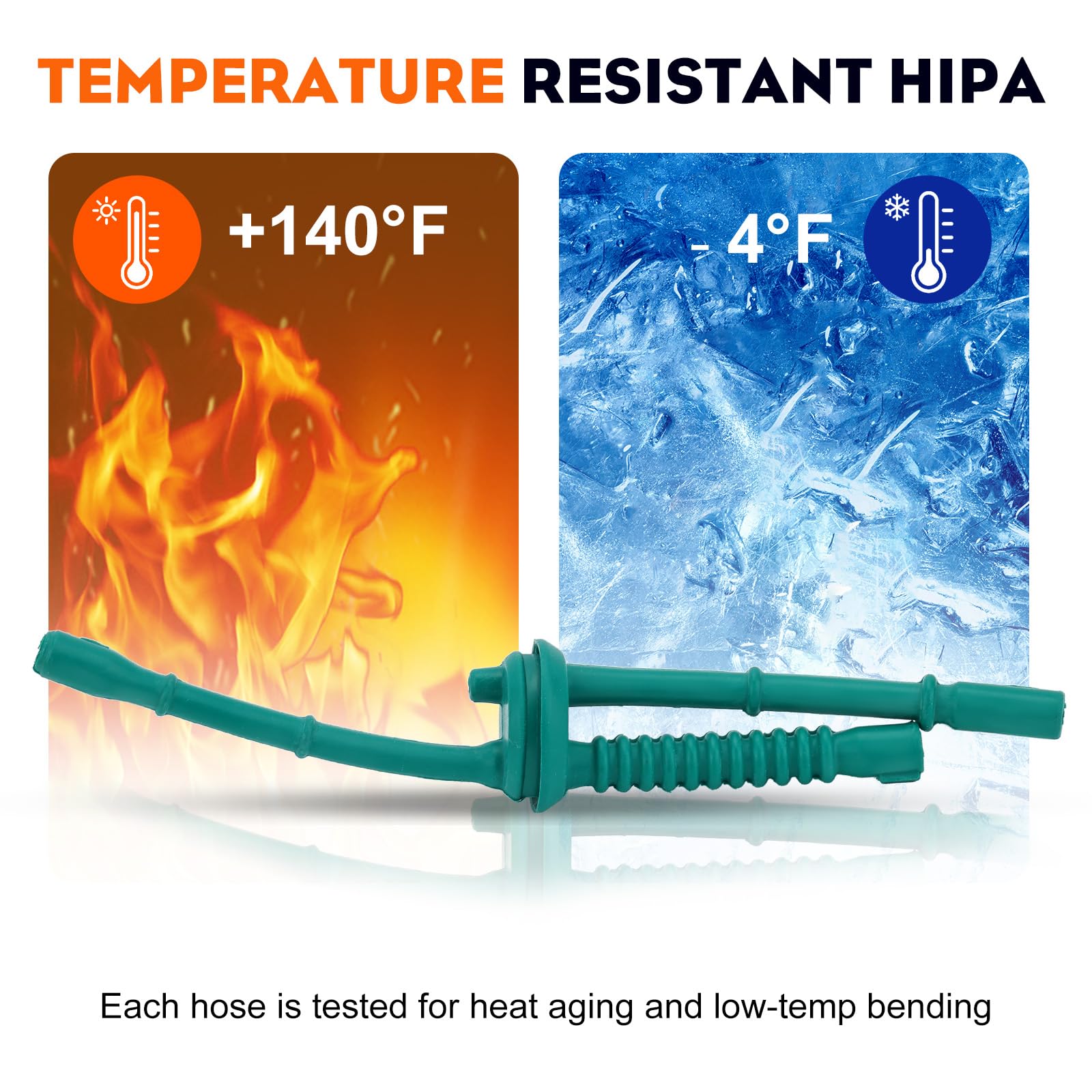 HIPA (Pack of 2) 4140 358 7702 Fuel Line + Fuel Filter Primer Bulb for STHIL FS38 FS45 FS46 FS55 KM55 HL45 MM55 FS100 FS110 FS130 Trimmer Weed Eater - Image 6