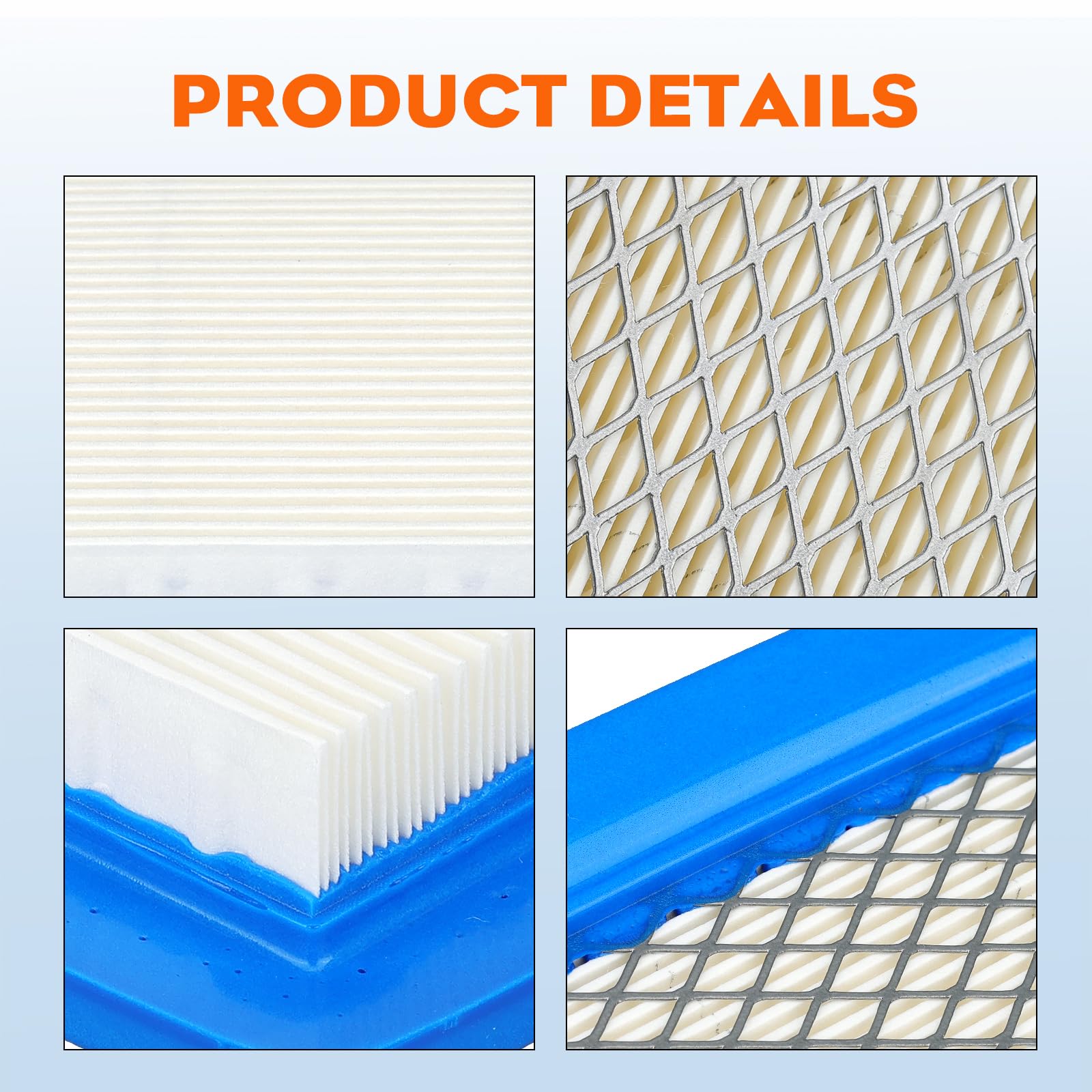 Hipa (pack of 3) A226000410 Air Filter for Echo PB-770H PB-770T PB-760LNH Backpack Blower for Shindaiwa EB770RT Blowers Backpack - Image 8