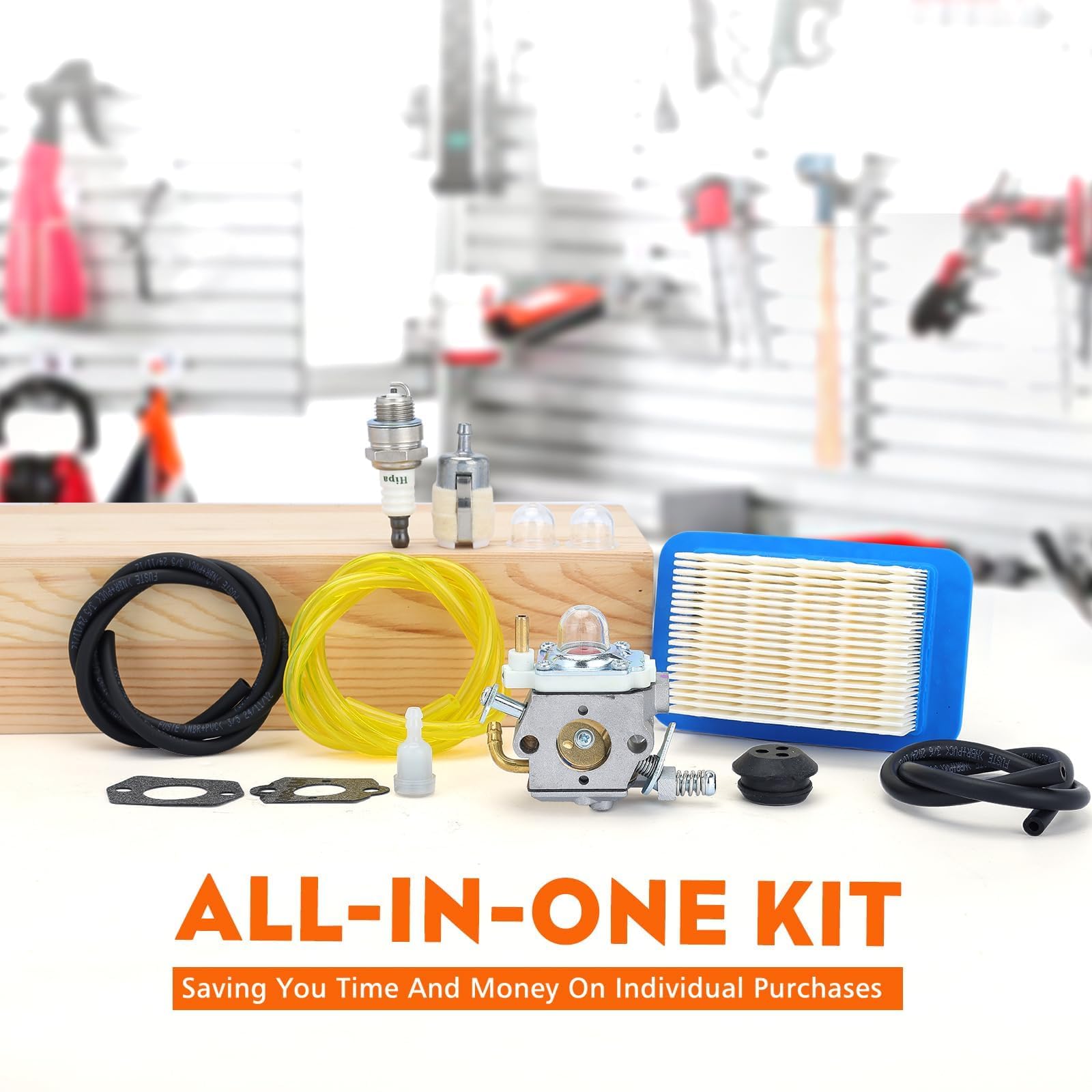 HIPA PB-580T Carburetor Tune Up Kit for Echo PB580T PB-580 PB-580H Shindaiwa EB600RT Backpack Blower Parts # WTA-35 A021004331 - Image 3