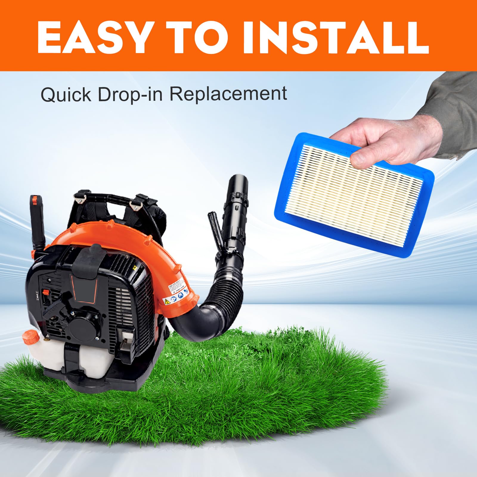 Hipa (pack of 3) A226000410 Air Filter for Echo PB-770H PB-770T PB-760LNH Backpack Blower for Shindaiwa EB770RT Blowers Backpack - Image 6