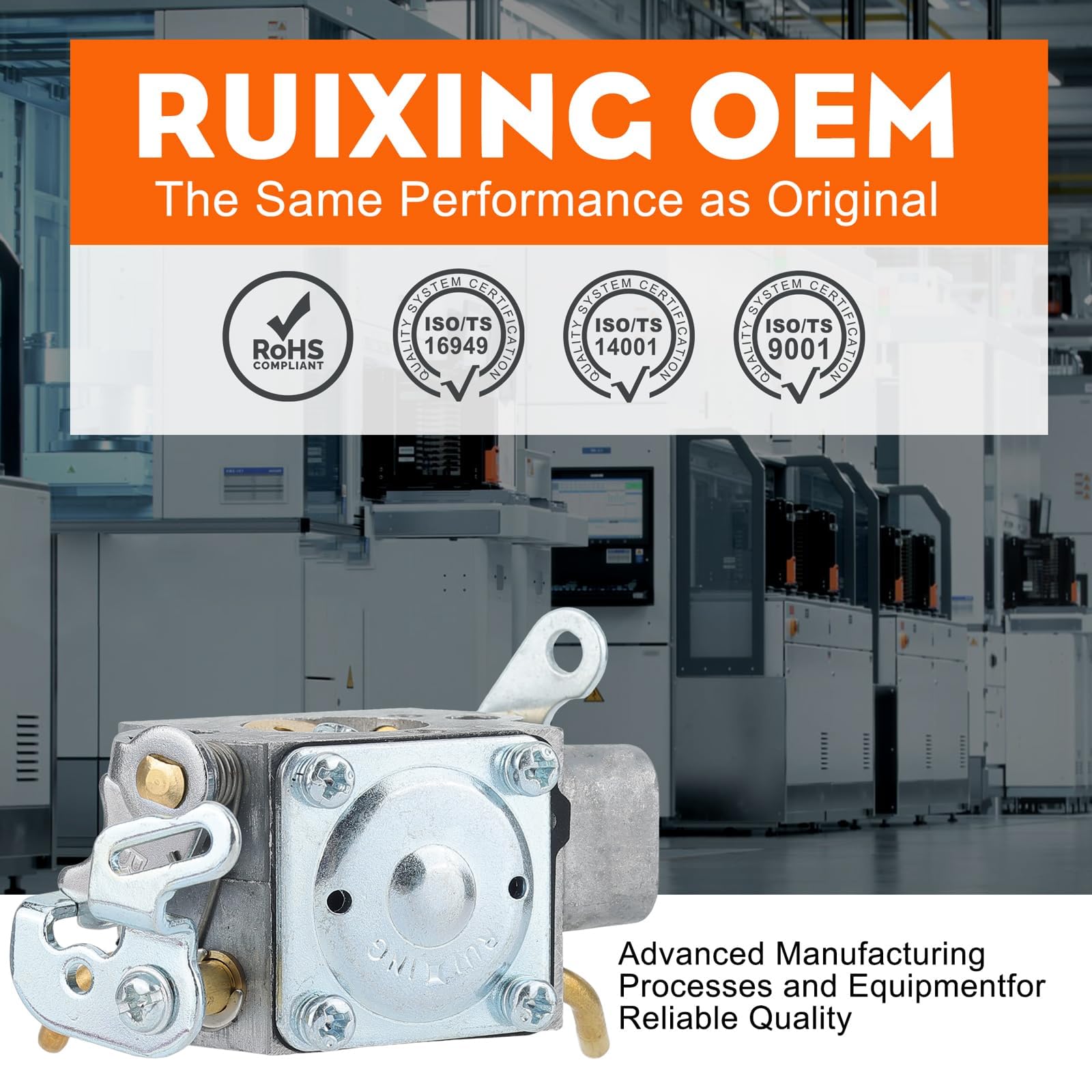 Hipa PR4218 Carburetor Fit for Poulan Husqvarna PL3314 PL3816 PR4016 PD4218 PD4016 Poulan Pro PR4218A 18" 42cc Chainsaw Model Replace 596786602 with Chainsaw Air Purge Primer Bulb - Image 9