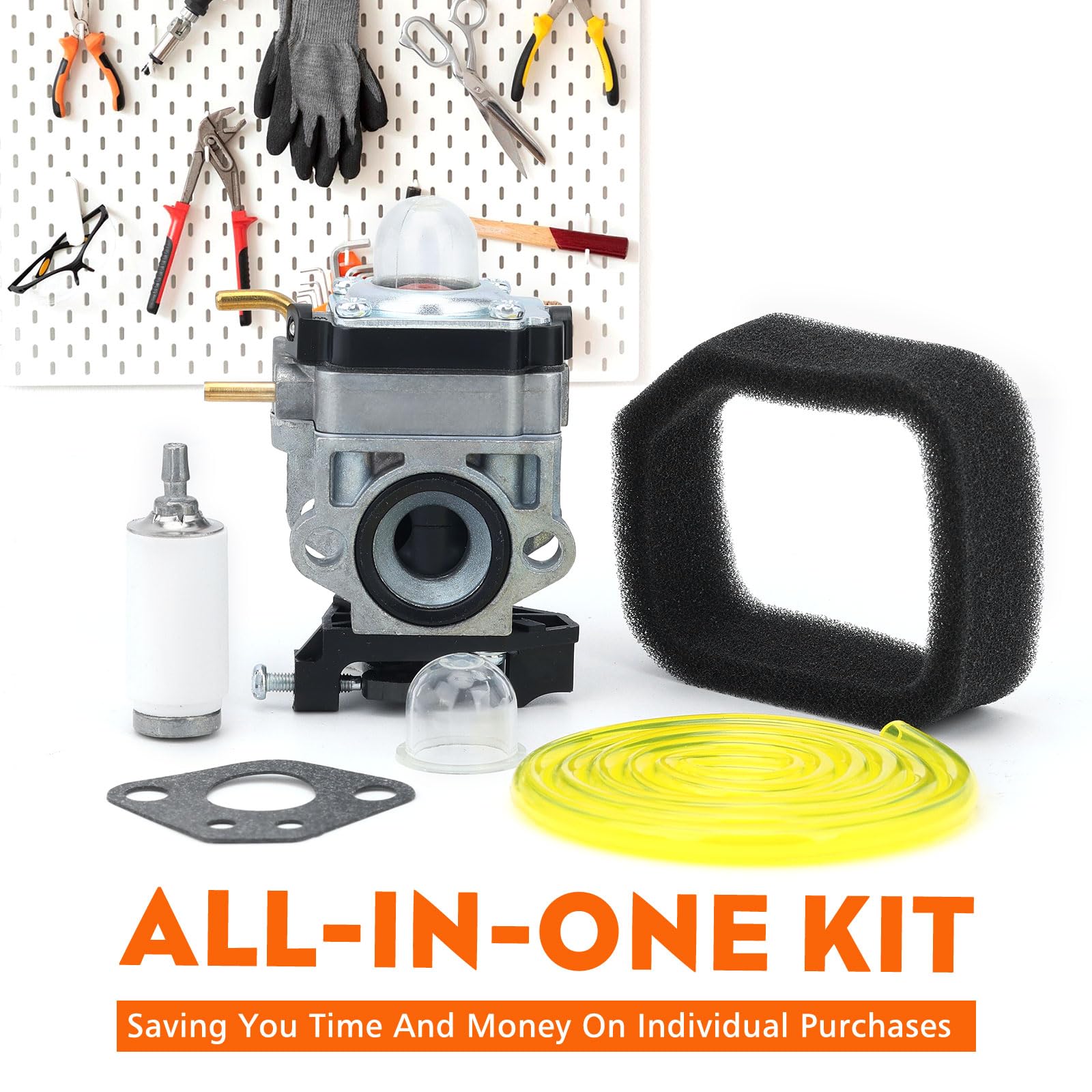 Hipa RY25AXB 308054121 Carburetor Kit for Roybi 25CC Leaf Blower Replace WYJ-533 Carb RY25AXB Gas Jet Fan Blower Model Parts - Image 4