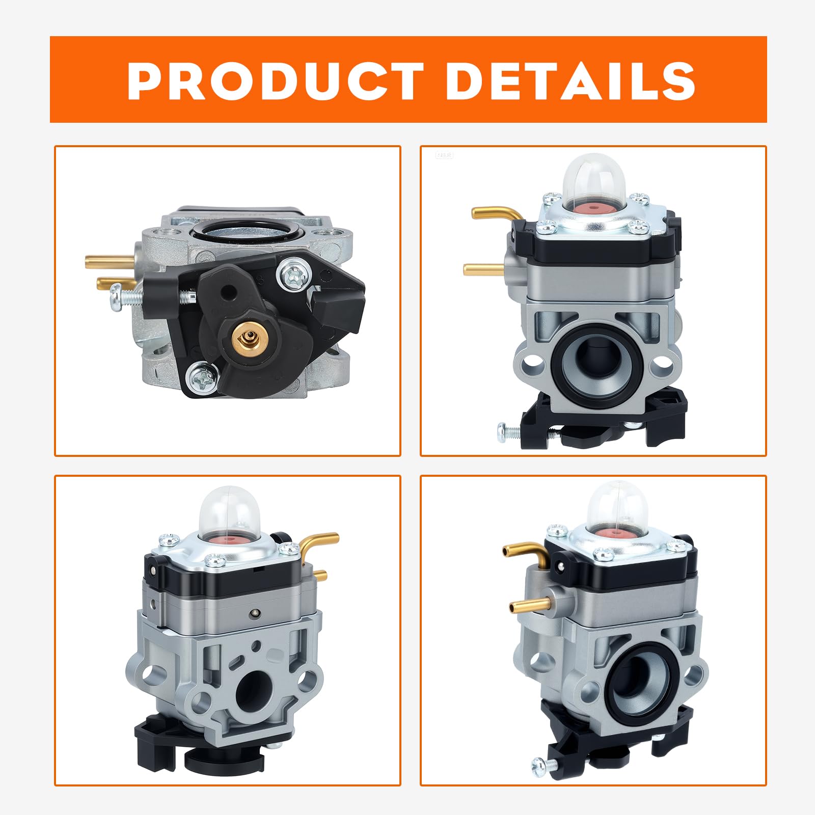 Hipa RY25AXB 308054121 Carburetor Kit for Roybi 25CC Leaf Blower Replace WYJ-533 Carb RY25AXB Gas Jet Fan Blower Model Parts - Image 5