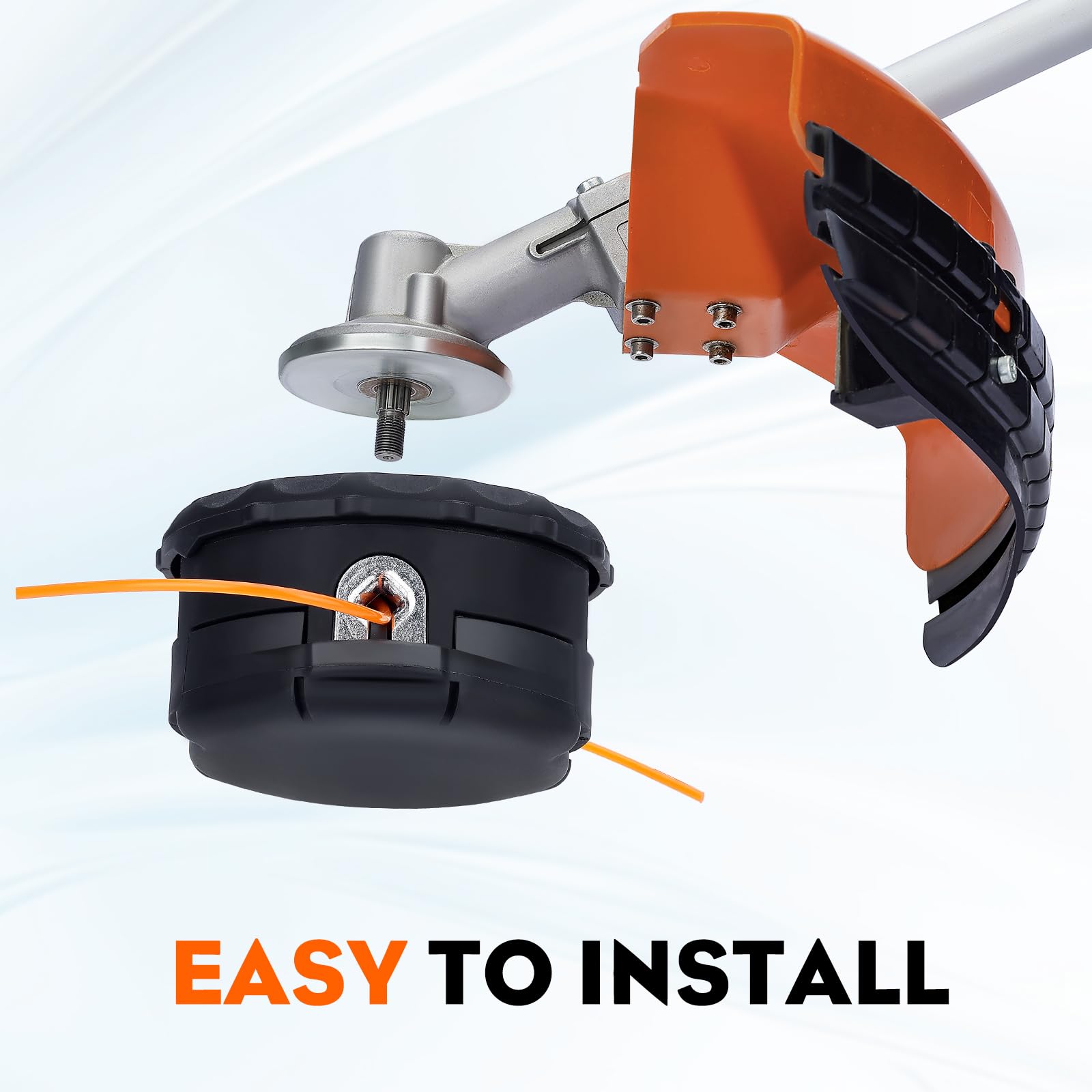 Hipa SRM 225 String Trimmer Head Compatible with Speed Feed 400 Echo SRM 210 SRM230 SRM225 SRM210 SRM2100 PAS210 PAS211 PAS225 PAS230 PAS260 Weedater Shiandaiwa T220 T222 T230 Trimmer 2Pack - Image 7