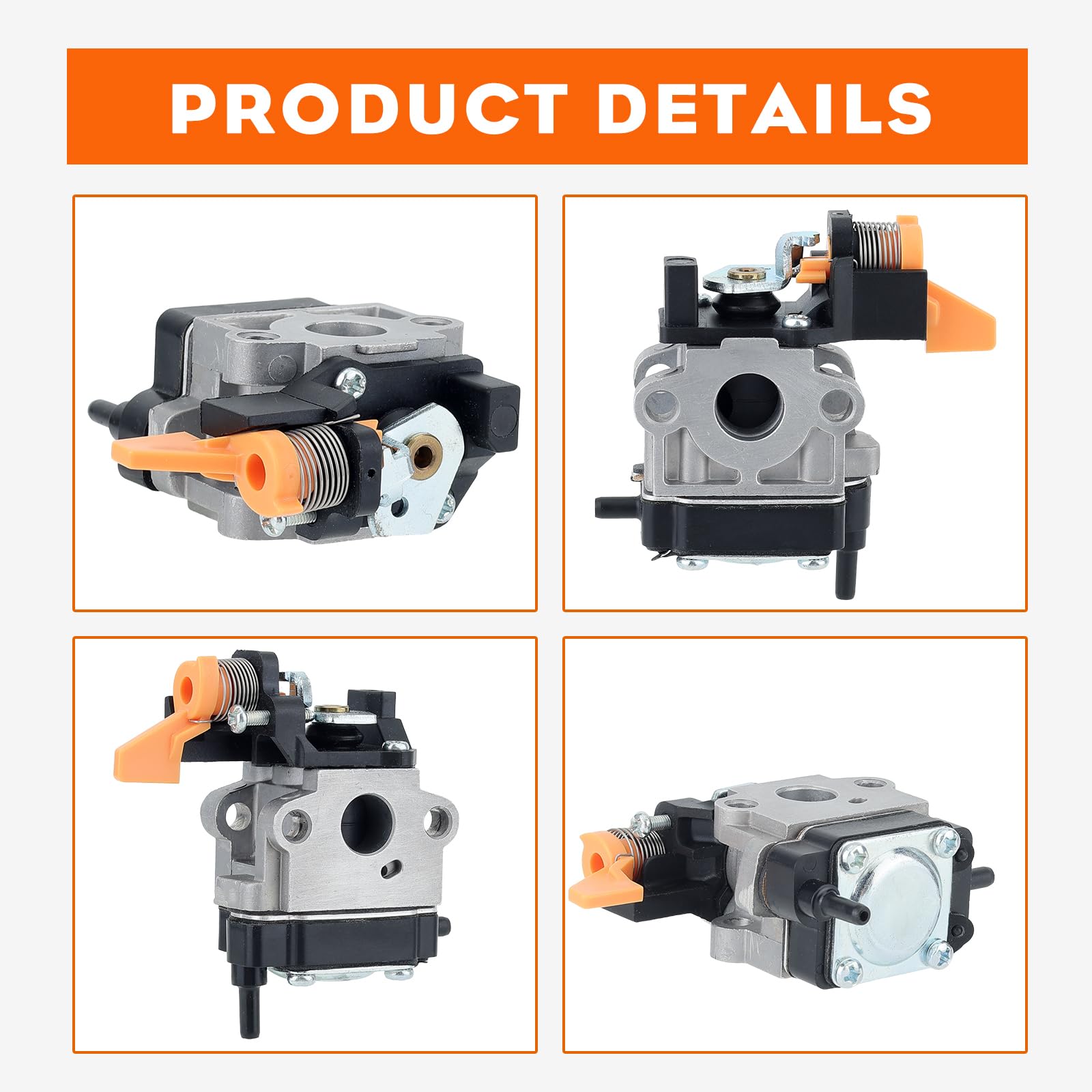 Hipa SS30 Carburetor Fit for Ryobi SS30 TP30 30cc 985893001 Engine Brush Cutter Trimmer WYC-9-1 P31 Carburetor with Primer Bulb Gasket Kit Parts - Image 7