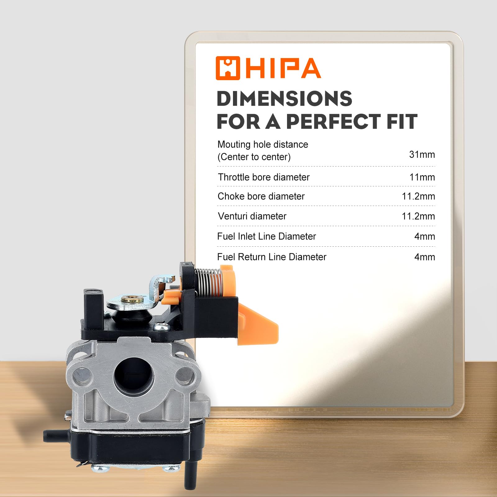 Hipa SS30 Carburetor Fit for Ryobi SS30 TP30 30cc 985893001 Engine Brush Cutter Trimmer WYC-9-1 P31 Carburetor with Primer Bulb Gasket Kit Parts - Image 8