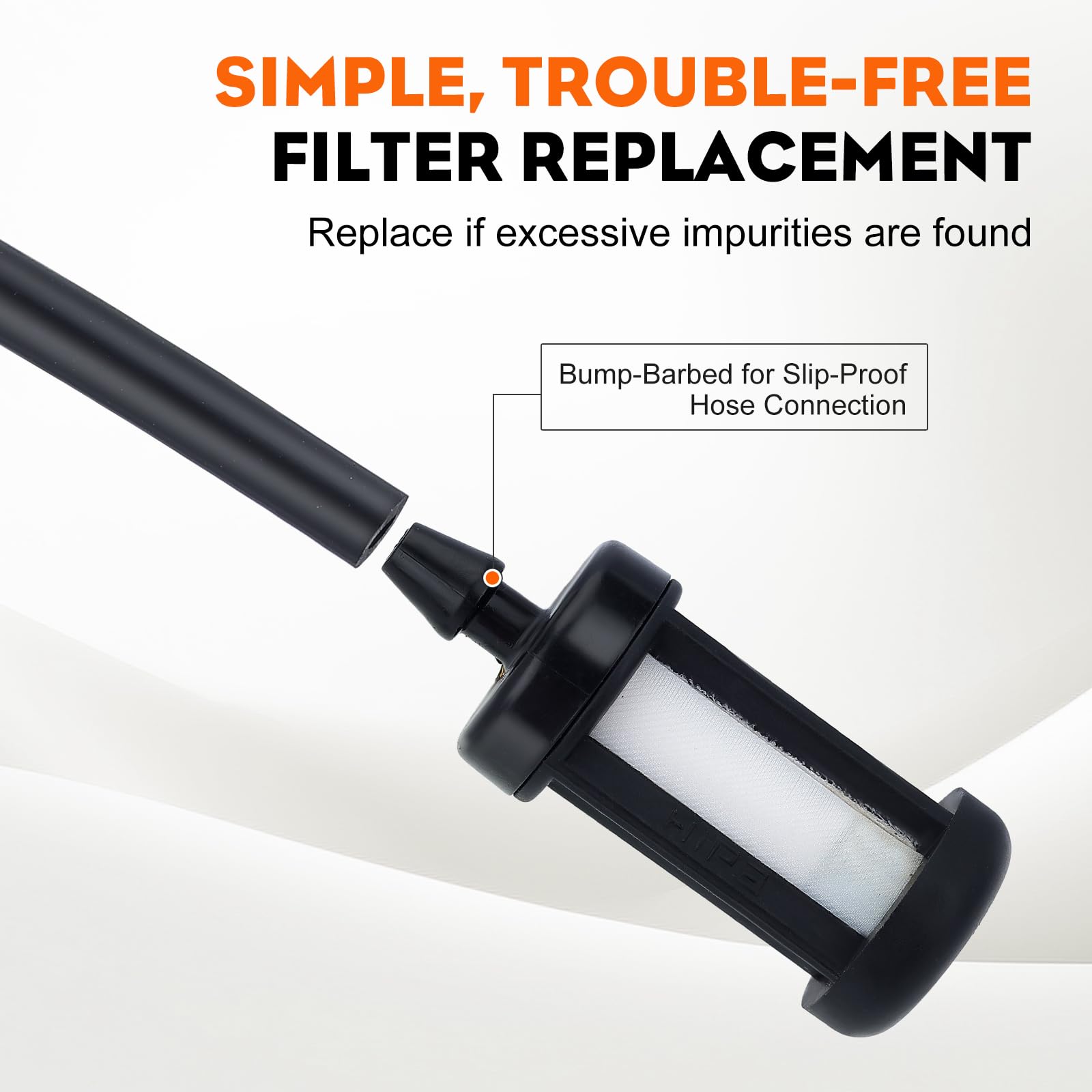 Hipa Sthil Chainsaw Fuel Filter ZF-4 for STHIL 0000-350-3502 BG45 BG55 BG65 BG85 BG56 BG66 BG72 BG75 BR200 BR320 BR340 BR420 BR500 BR550 BR600 SH55 SH85 SH56 SH86 Blower - Image 5