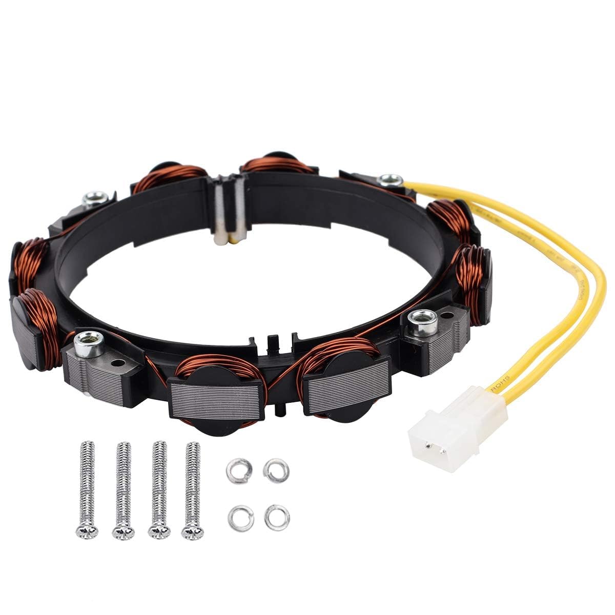 MIA12785 592830 Alternator for Brigg Stratt 394890 Voltage Regulator for John D D150 D155 D160 D170 E160 E170 E180 L111 L118 L120 GT235 GT235E LA155 LA165 LA175 LT166 Lawn Mower Tractor - Image 4