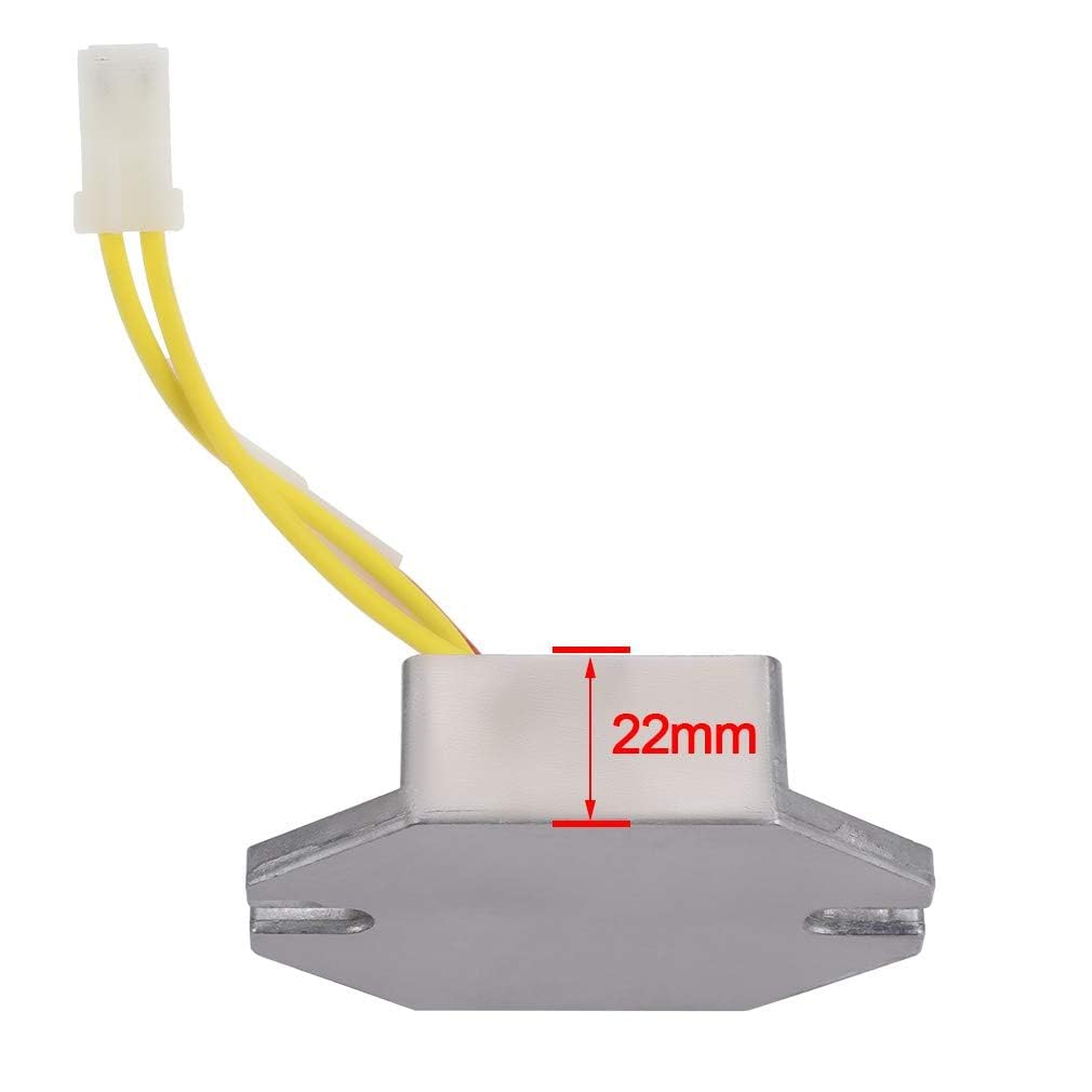 MIA12785 592830 Alternator for Brigg Stratt 394890 Voltage Regulator for John D D150 D155 D160 D170 E160 E170 E180 L111 L118 L120 GT235 GT235E LA155 LA165 LA175 LT166 Lawn Mower Tractor - Image 8