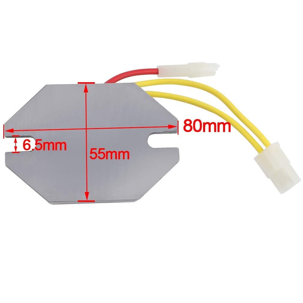 MIA12785 592830 Alternator for Brigg Stratt 394890 Voltage Regulator for John D D150 D155 D160 D170 E160 E170 E180 L111 L118 L120 GT235 GT235E LA155 LA165 LA175 LT166 Lawn Mower Tractor - Image 9