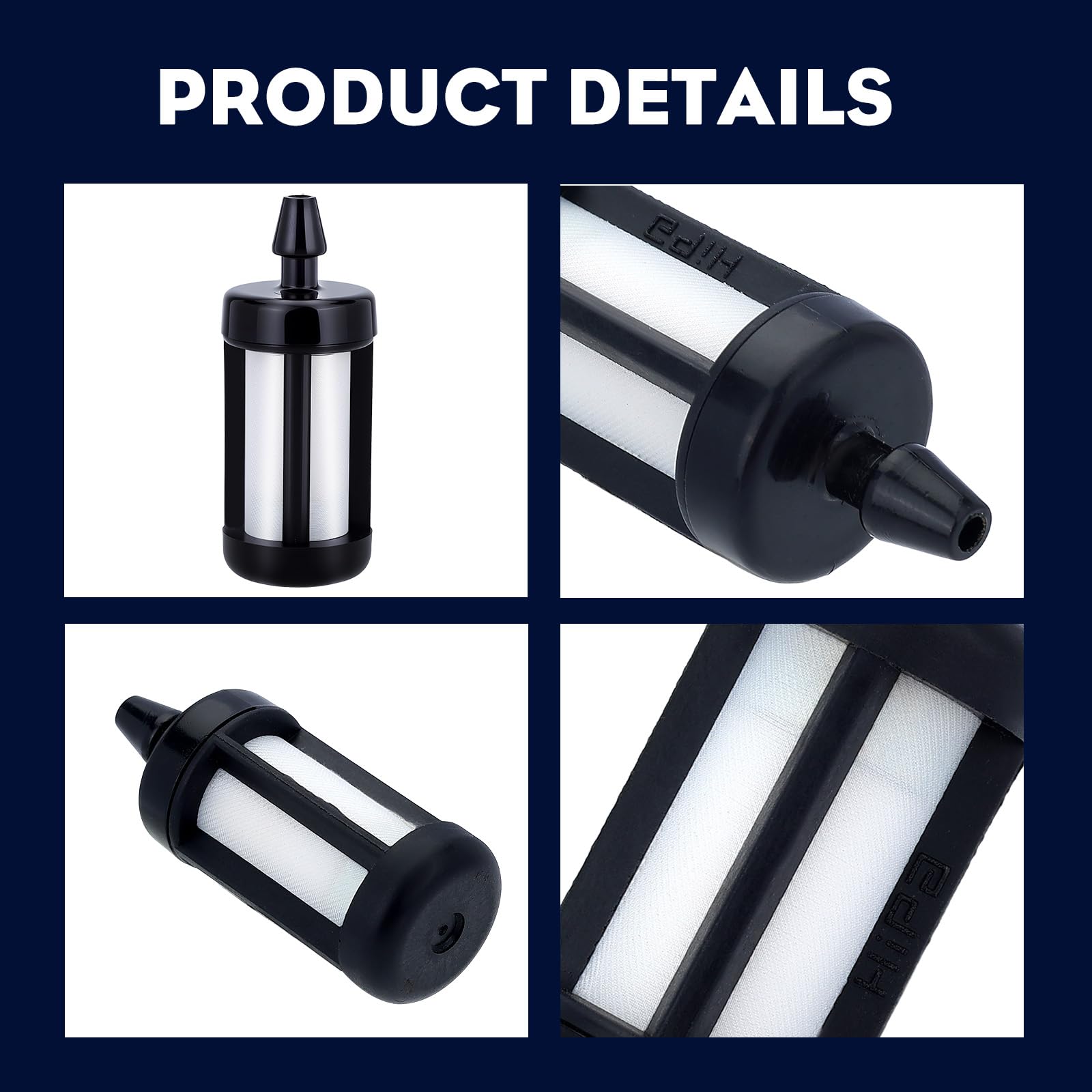 Wetenex Sthil Fuel Filter 0000 350 3502 Compatible with Sthil FS55 BG55 BR430 BT121 FS90 SH56 SR450 TS410 011 012 017 019 075 MS190-193 Leaf Blower Parts Replace Chainsaw Fuel Filter 00003503506 - Image 6